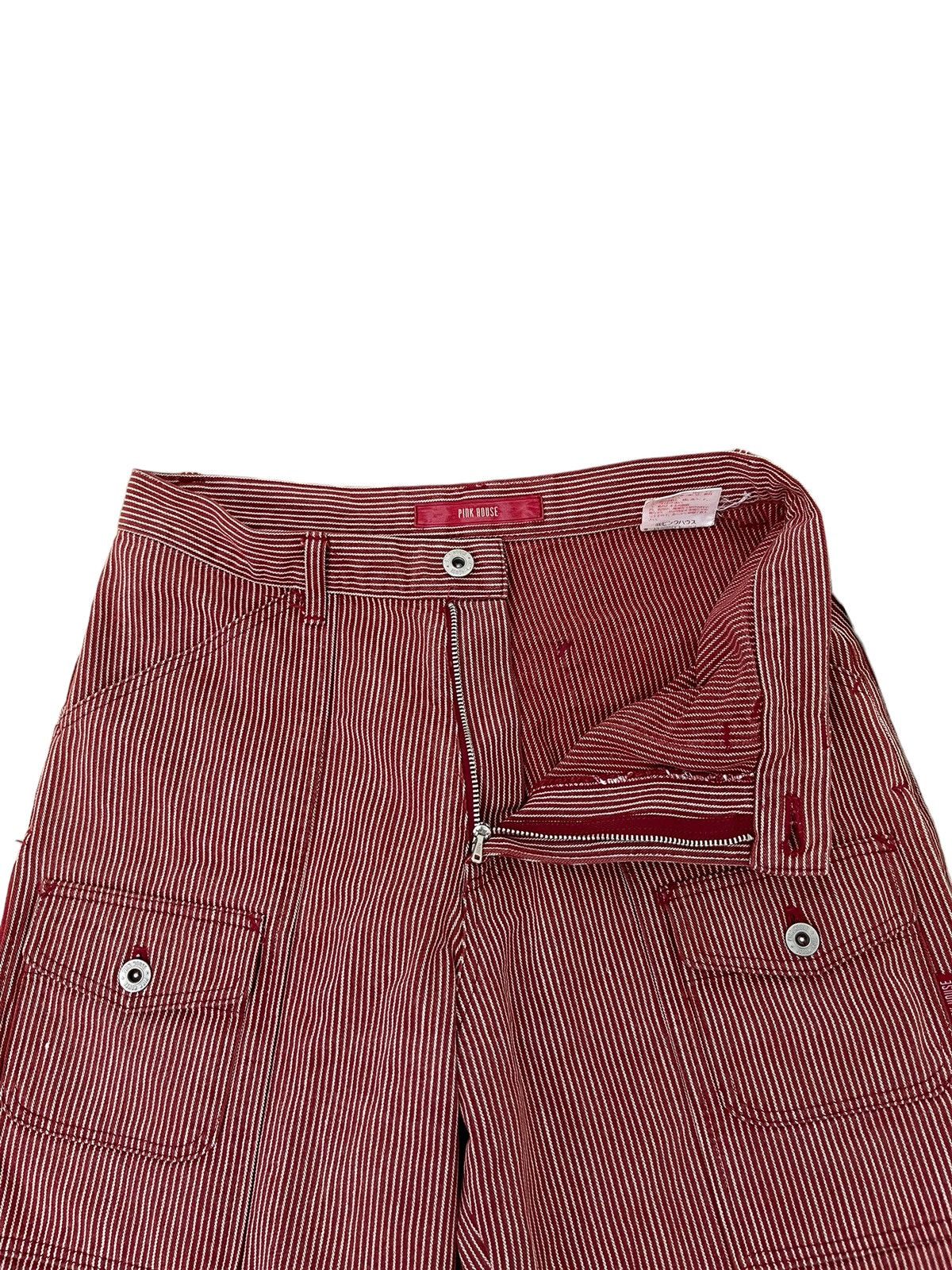 Japanese Brand Hickory Bush Jeans Pink House Japan Striped Regular 7🟦9 Size US 28 / EU 44 - 8 Thumbnail