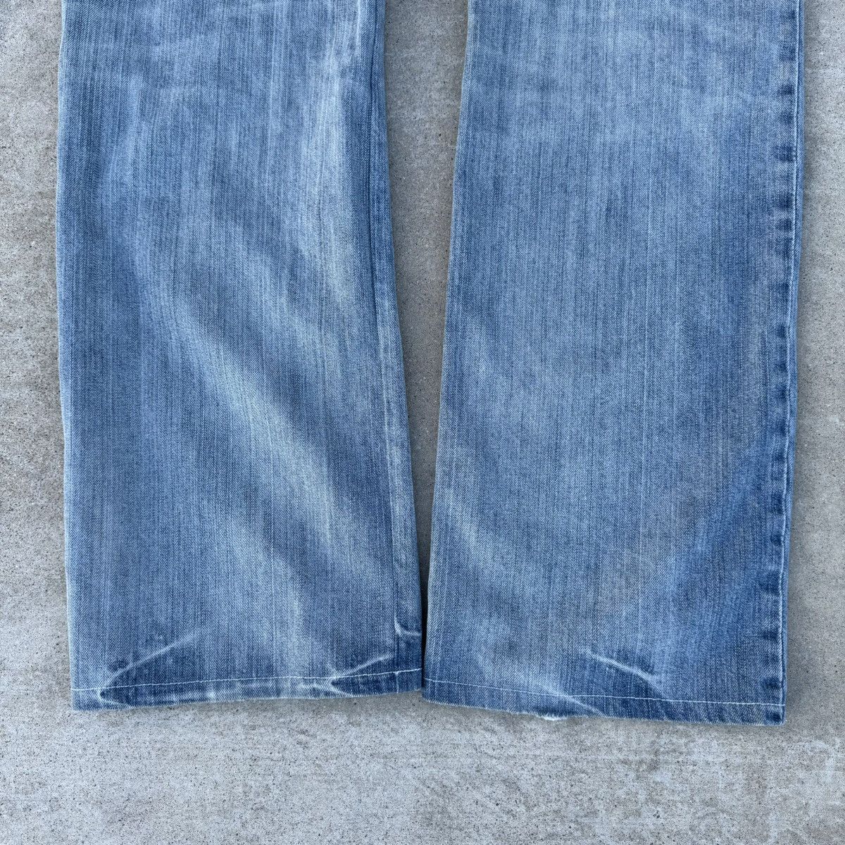 BKE × JNCO × Southpole Vintage Y2K Thrashed Baggy Loose BKE Skater Jeans 34 Size US 34 / EU 50 - 16 Thumbnail