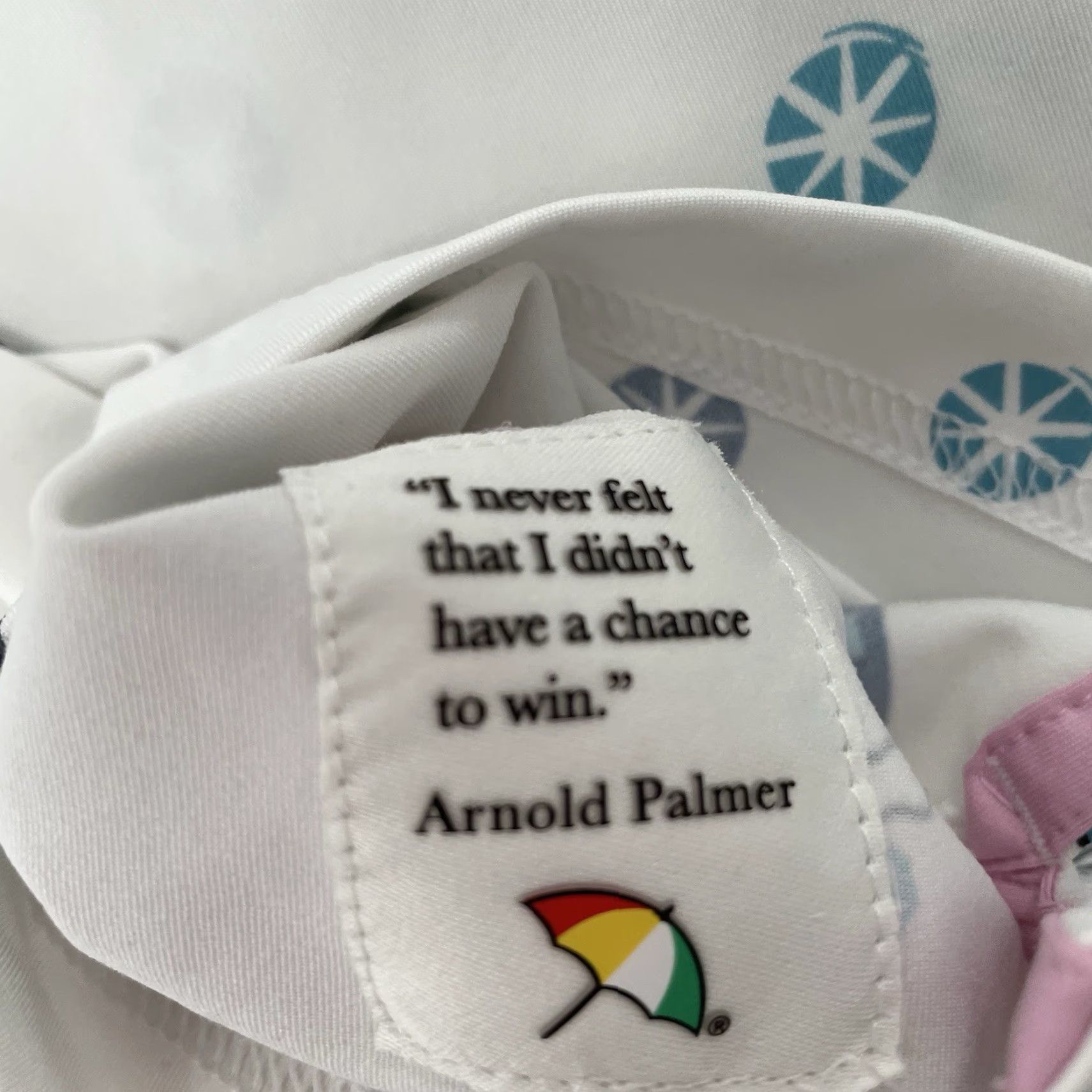 Puma PUMA Golf Polo Shirt Adult 2XL White Allover Print Geometric Arnold Palmer Beach Desert Casual Golf Men 2XL White Polo Mens Size US XXL / EU 58 / 5 - 5 Thumbnail