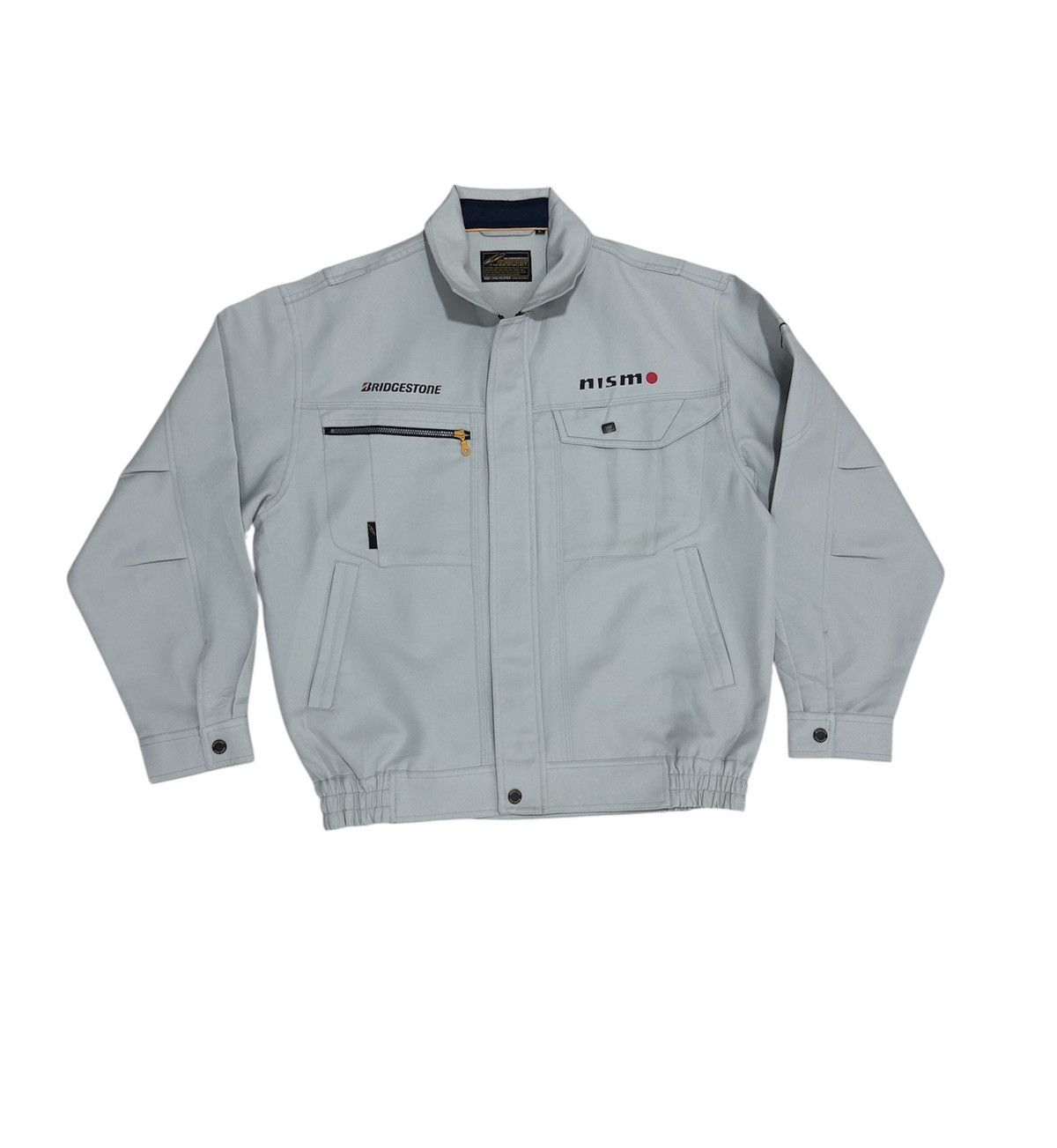 Other Vintage Nismo X Bridgestone WorkWear Jacket Design Size US L / EU 52-54 / 3 - 2 Thumbnail