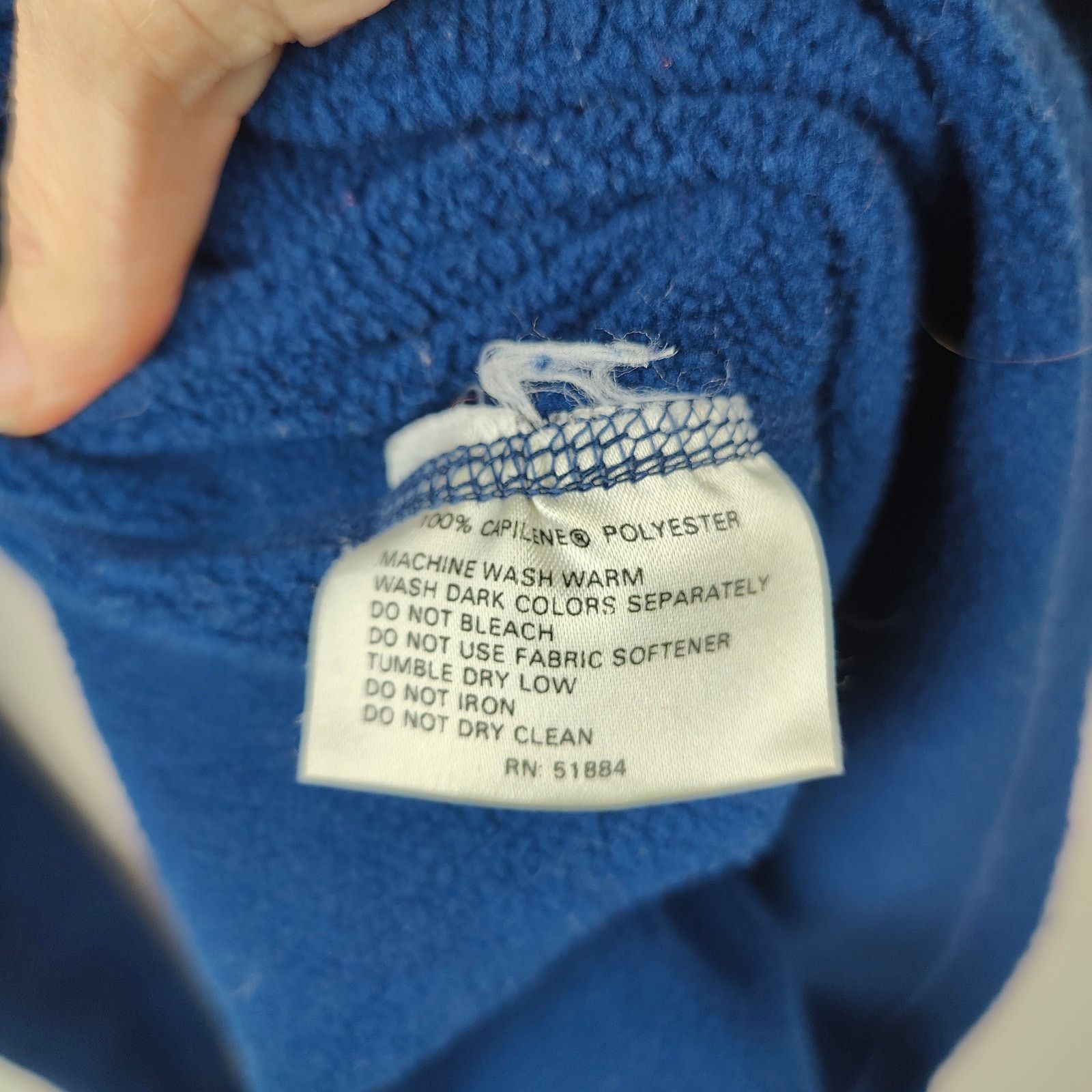 Patagonia Vintage Patagonia Capilene Henley Shirt Mens Small Blue Size US S / EU 44-46 / 1 - 5 Thumbnail