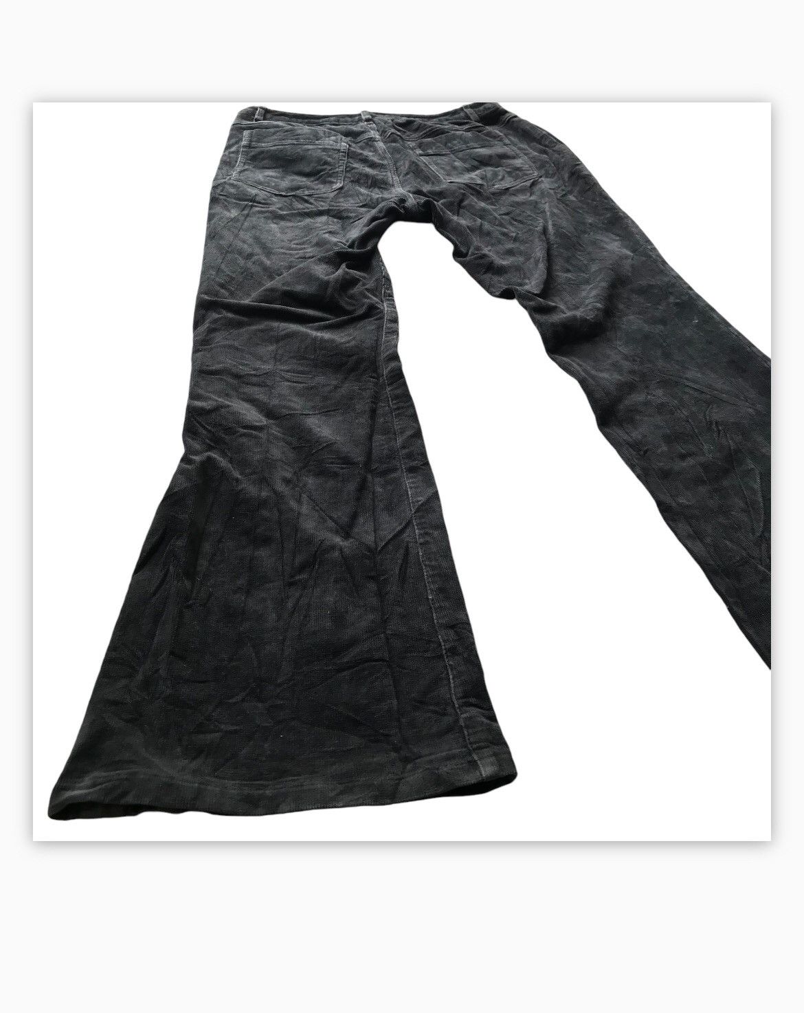 Japanese Brand MICHEL KLEIN PARIS CORDUROY FLARED WIDE LEG BOOTCUT Size US 30 / EU 46 - 4 Thumbnail