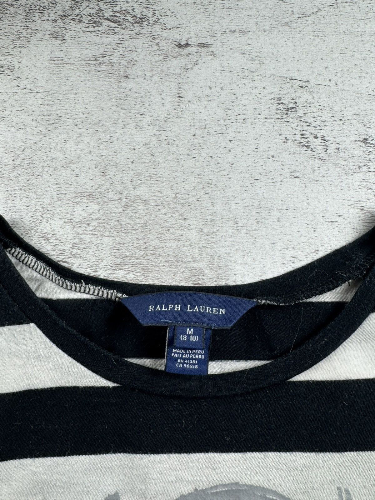Ralph Lauren Polo Ralph Lauren Striped Longsleeve Pullover Sweatshirt Size S / US 4 / IT 40 - 10 Thumbnail