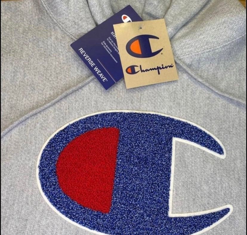 Champion Champion Reverse Weave Gray Hoodie "C" Logo New Sz S new! Size US S / EU 44-46 / 1 - 5 Thumbnail