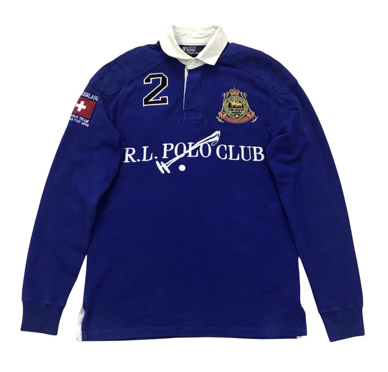 Polo Ralph Lauren Vintage Polo Ralph Lauren Switzerland Polo Team Winter Cup Size US S / EU 44-46 / 1 - 1 Thumbnail