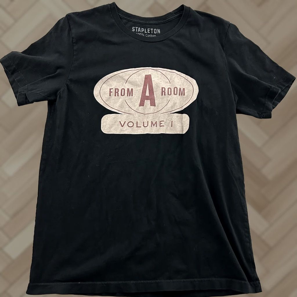 Vintage Chris Stapleton From A Room Volume 1 Short Sleeve T Shirt Mens Large Black Size US L / EU 52-54 / 3 - 1 Thumbnail