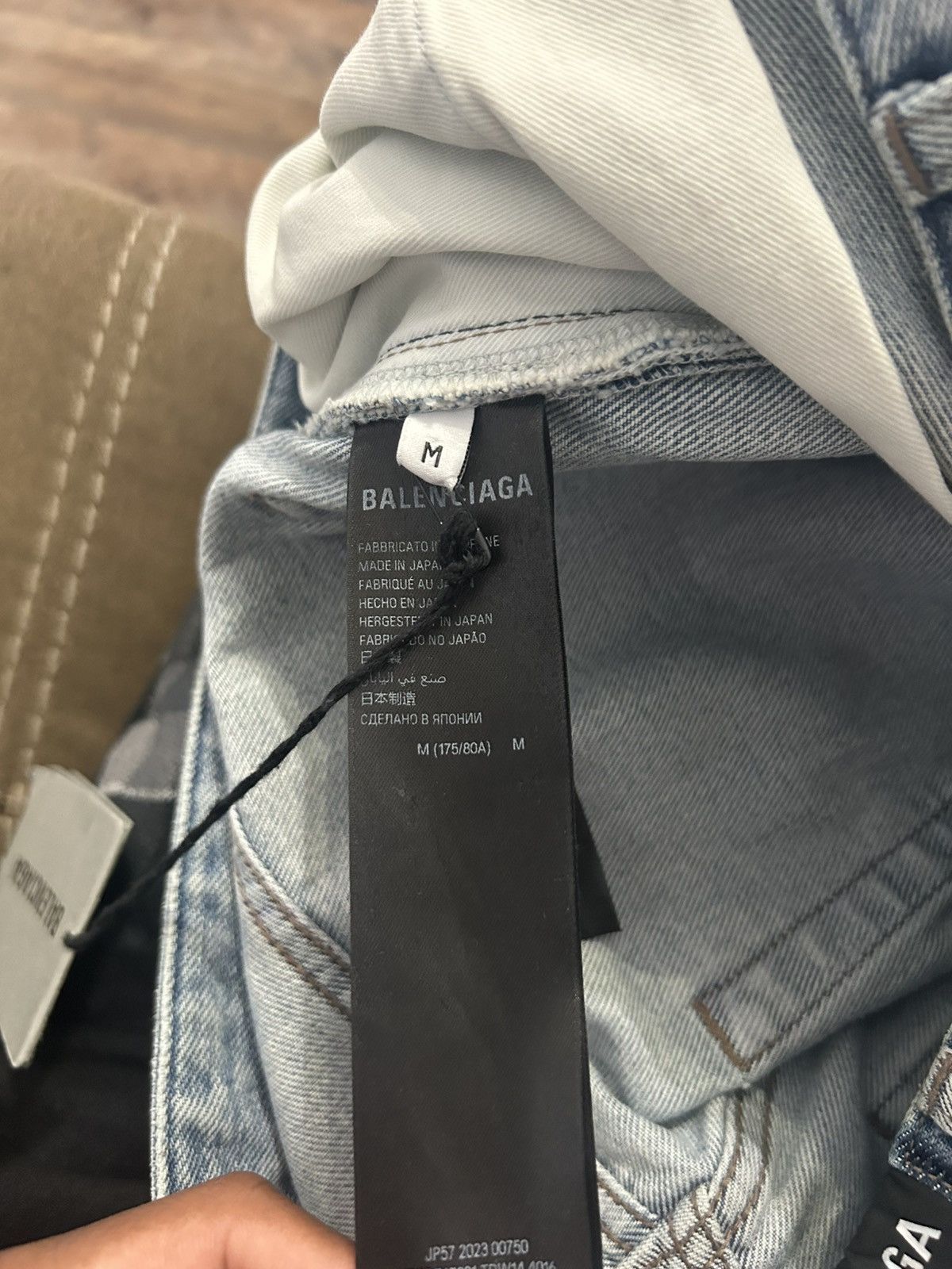 Balenciaga balenciaga outline denim Size US 32 / EU 48 - 5 Thumbnail