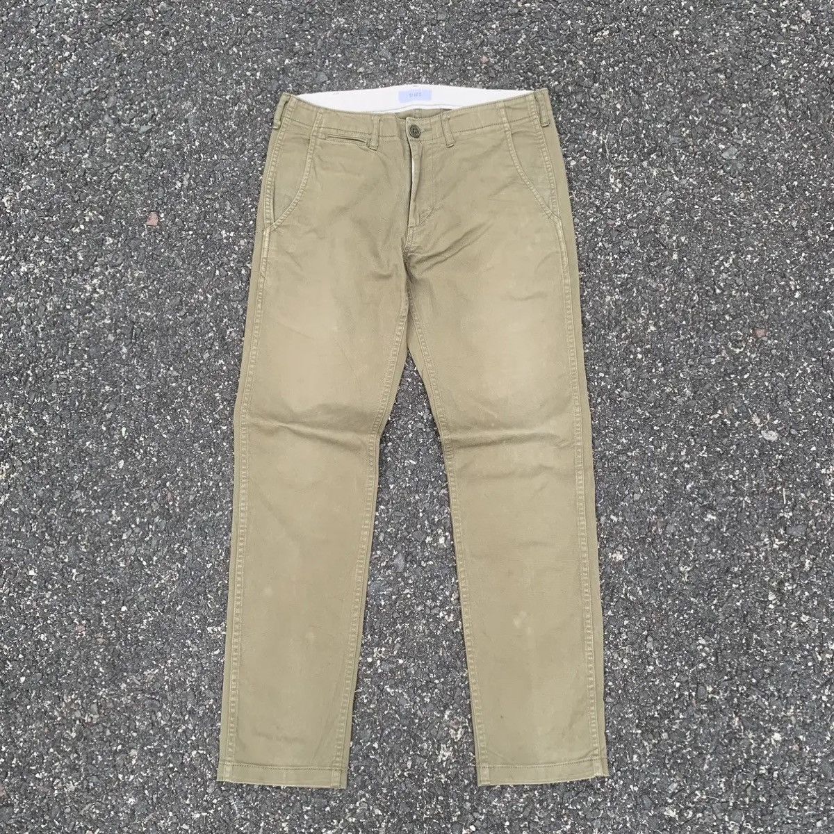 Japanese Brand Ships Japan Trousers Blank Chino Pants Made In Japan Size US 29 - 1 Thumbnail