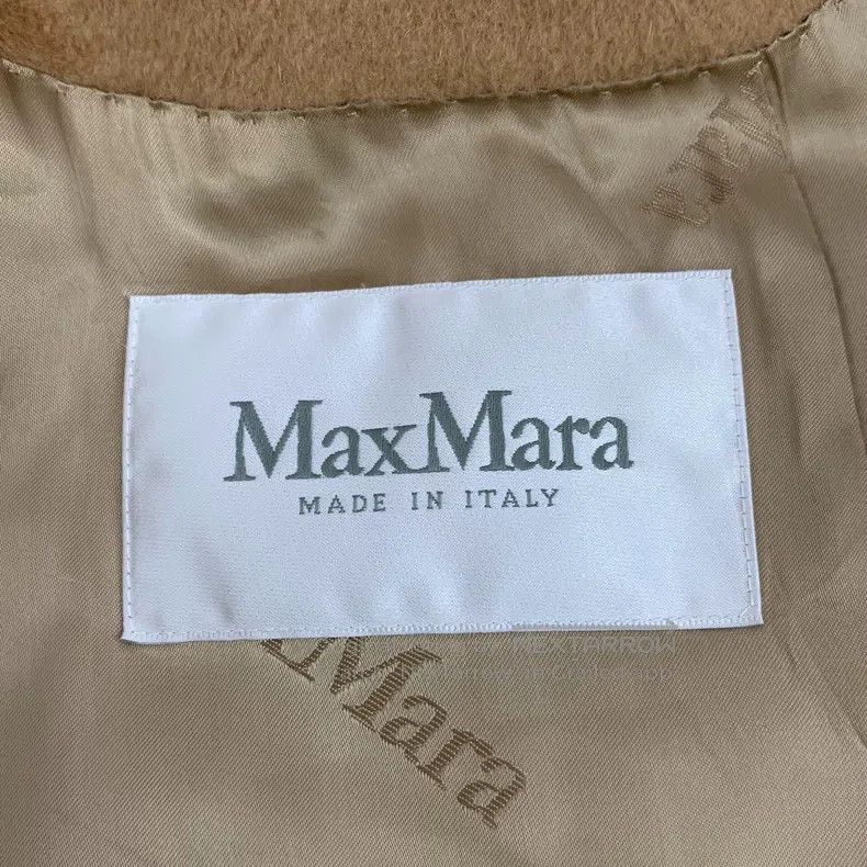 Max Mara Max Mara Brown Camel Hair Hooded Belted Long-Sleeve Coat Size XS / US 0-2 / IT 36-38 - 5 Thumbnail