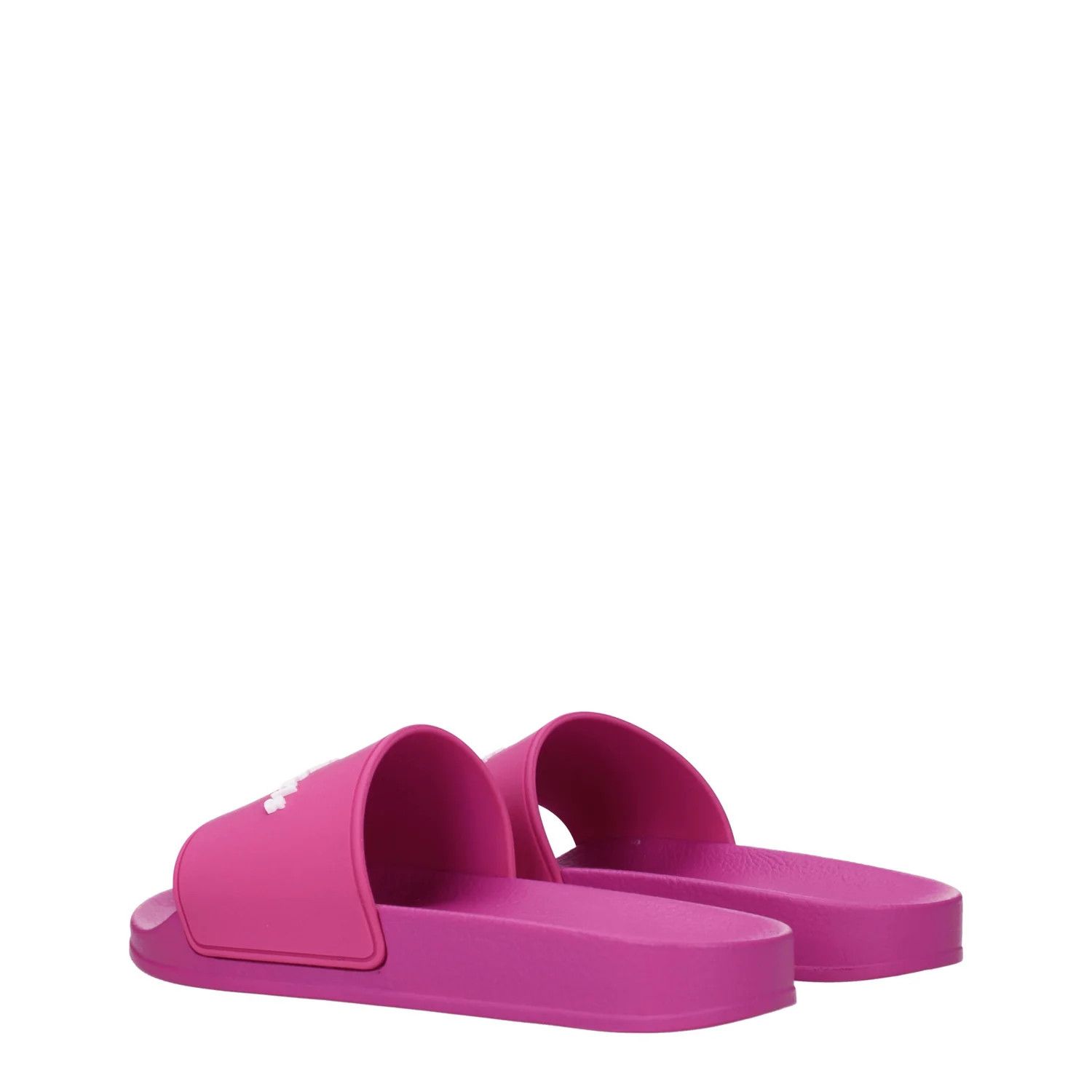 Palm Angels ob1o1e1124 Rubber Slippers in Fuchsia Size US 7 / IT 37 - 4 Thumbnail