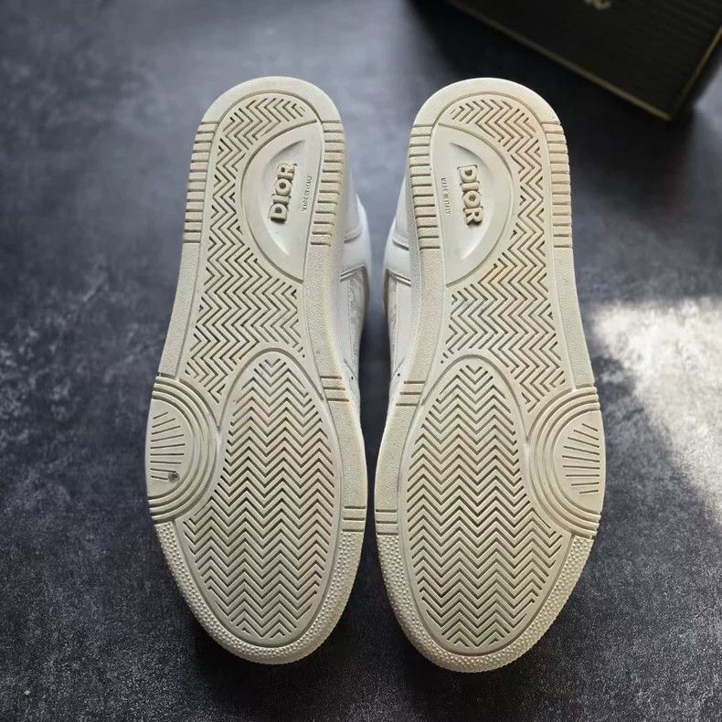 Dior DIOR B27 White Printed Sneakers Size 44-2506 Size US 10 / EU 43 - 7 Thumbnail