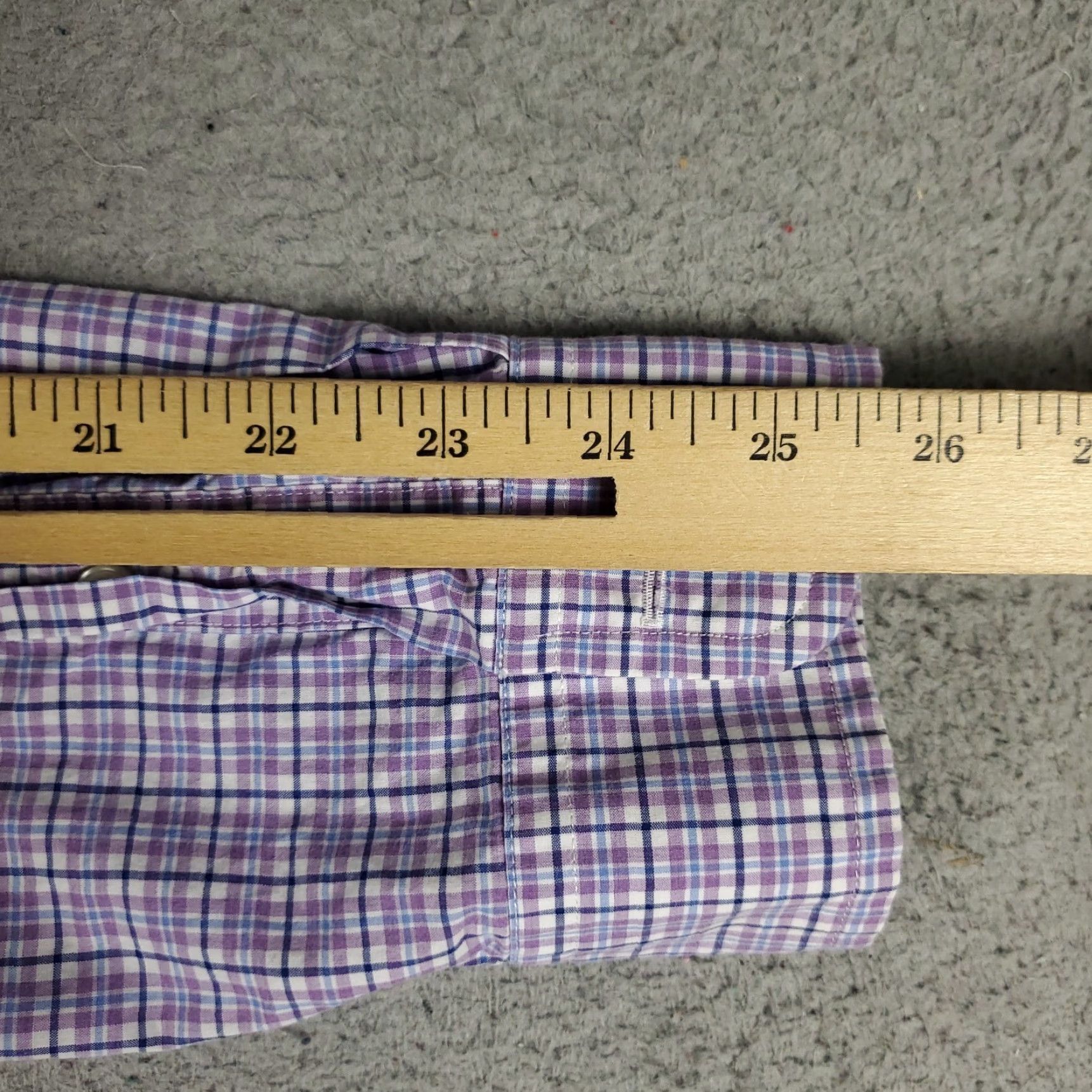 Ralph Lauren Ralph Lauren Shirt Mens Large Purple Plaid Pony Button Up Long Sleeve Size US L / EU 52-54 / 3 - 7 Thumbnail
