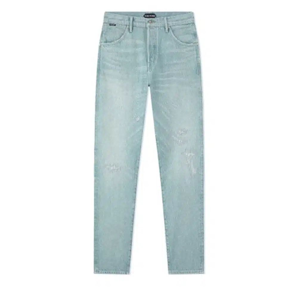 Tom Ford o1loc1c0924 DPS001 Slim Jeans in Light Blue Size US 34 / EU 50 - 1 Thumbnail