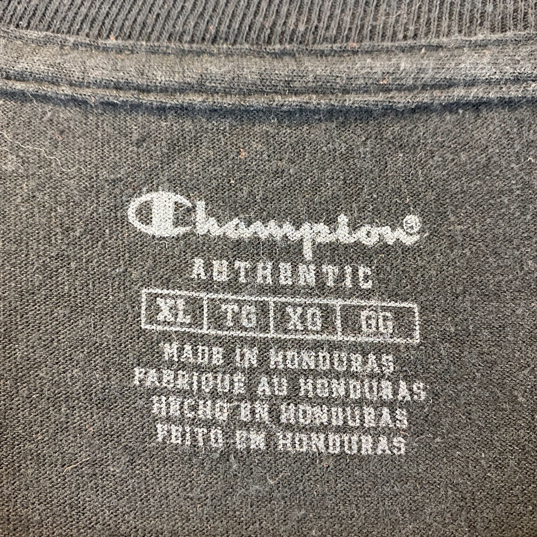 Champion Champion T Shirt Crew Neck Short Sleeve XL Men’s Black 39-54 Basic Tee Regular Fit 100% Cotton Shirt Size US XL / EU 56 / 4 - 5 Thumbnail