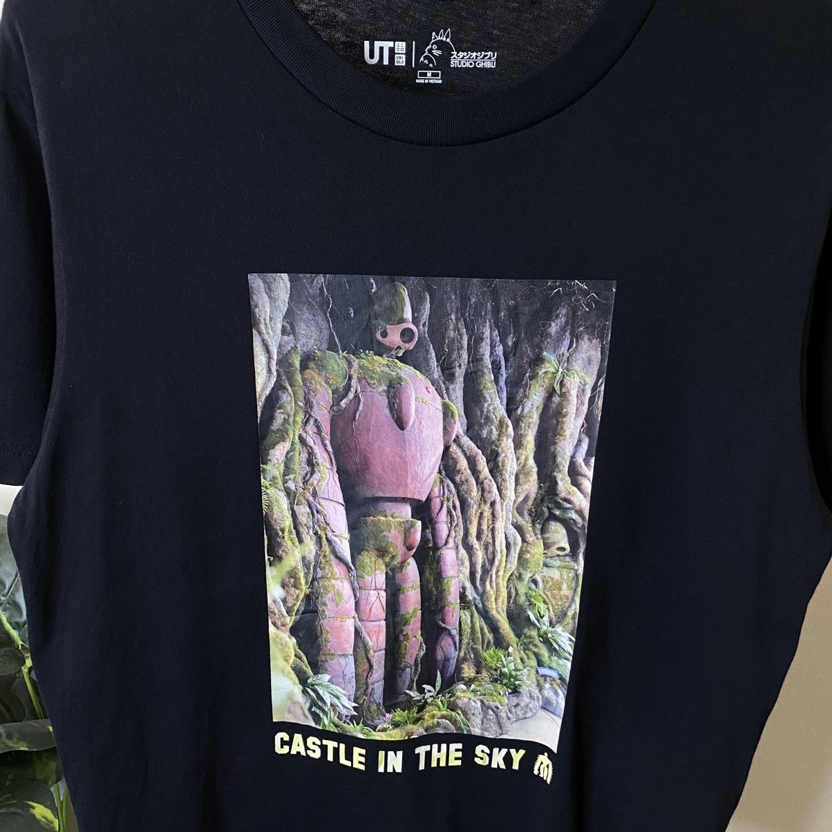 Anime Castle In The Sky Studio Ghibli Collaboration T Shirt Size US M / EU 48-50 / 2 - 2 Thumbnail