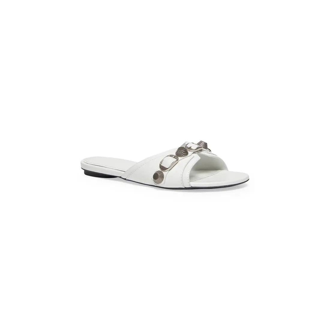 Balenciaga o1w1db10625 Cagole Sandals in White Size US 6.5 / IT 36.5 - 2 Thumbnail