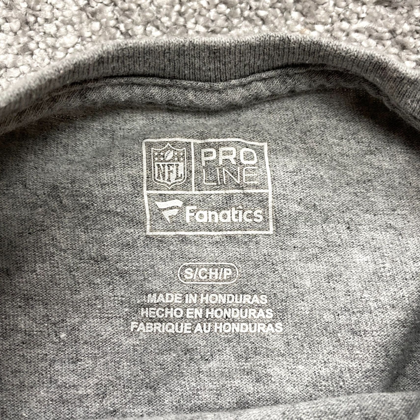 Vintage Fanatics Pro Line NFL Shirt Adult S Long Sleeve Gray Eagles Super Bowl LIV Shirt Mens Womens Unisex T-Shirt Logo Lined Size US S / EU 44-46 / 1 - 3 Thumbnail