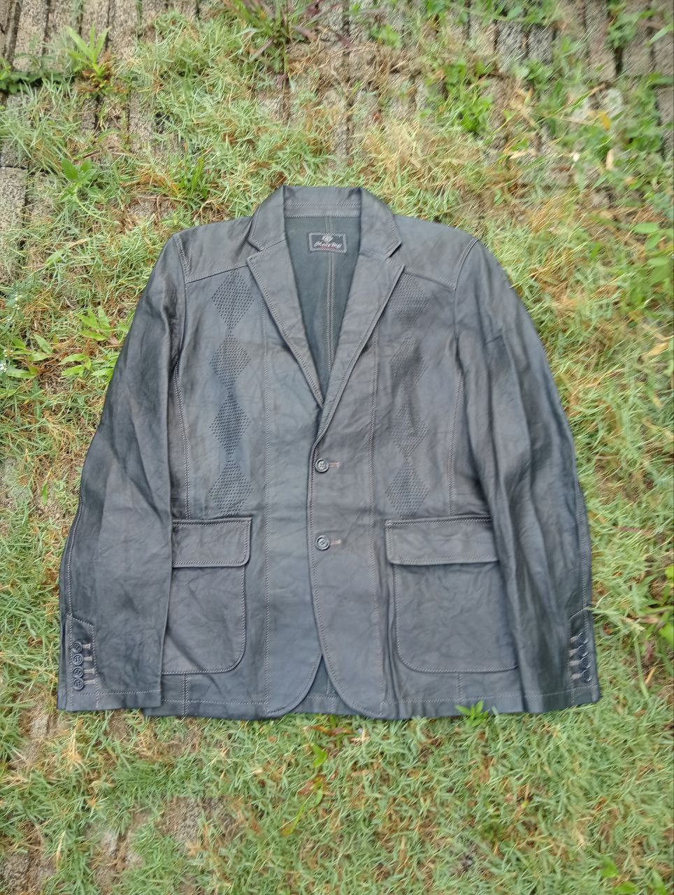 Leather Vintage Mens Bigi Japan Light Leather Jacket Size US M / EU 48-50 / 2 - 2 Thumbnail