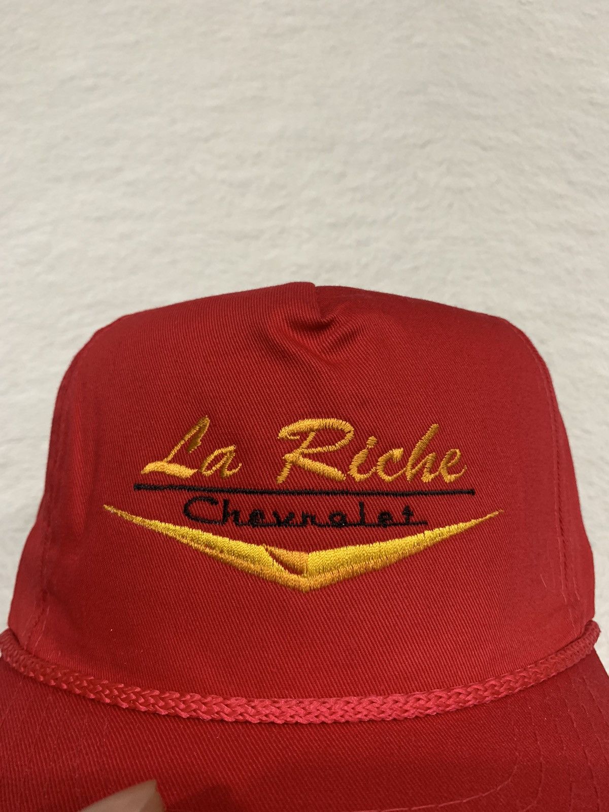 Vintage Vintage ropehat La Riche Chevrolet Size ONE SIZE - 2 Thumbnail