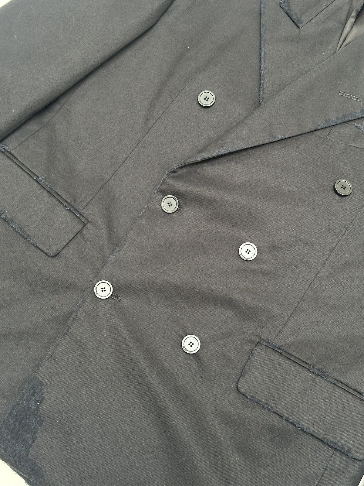 Balenciaga Balenciaga Worn Out Tailored Blazer Jacket Size 40S - 3 Thumbnail