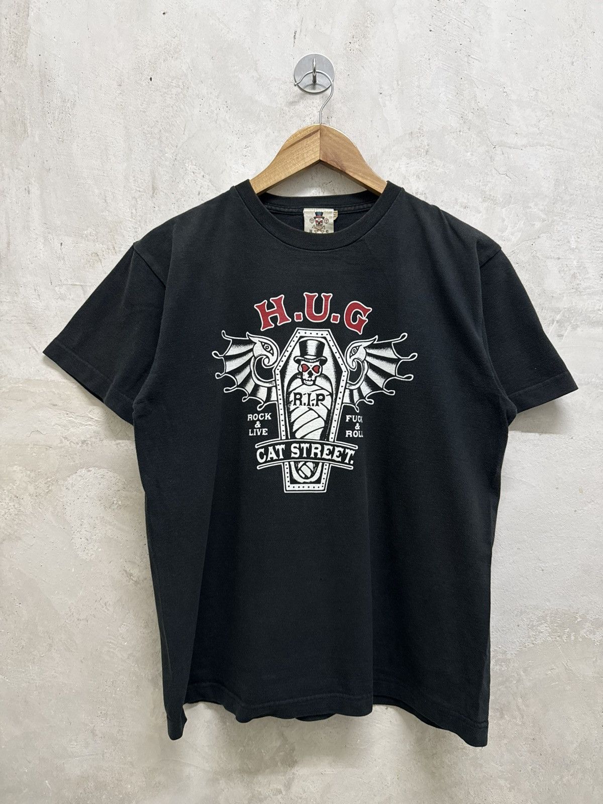 Hysteric Glamour Heaven Under Ground H.U.G Cream Soda Skull Tees Size US M / EU 48-50 / 2 - 3 Thumbnail