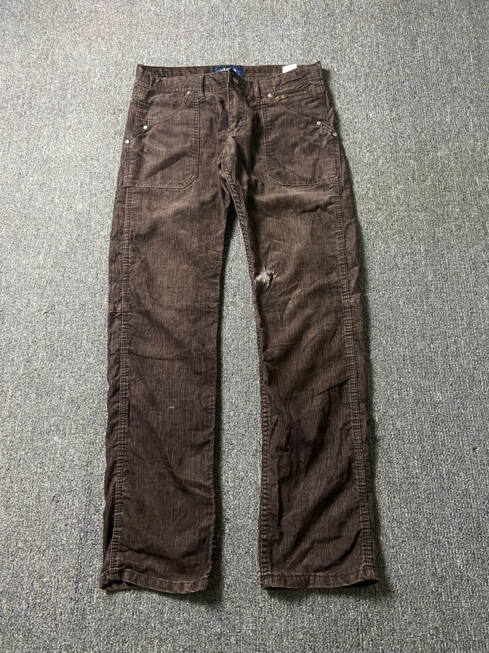 Japanese Brand Back Number Japanese Brand Corduroy Cargo Pants (183) Size US 32 / EU 48 - 1 Thumbnail
