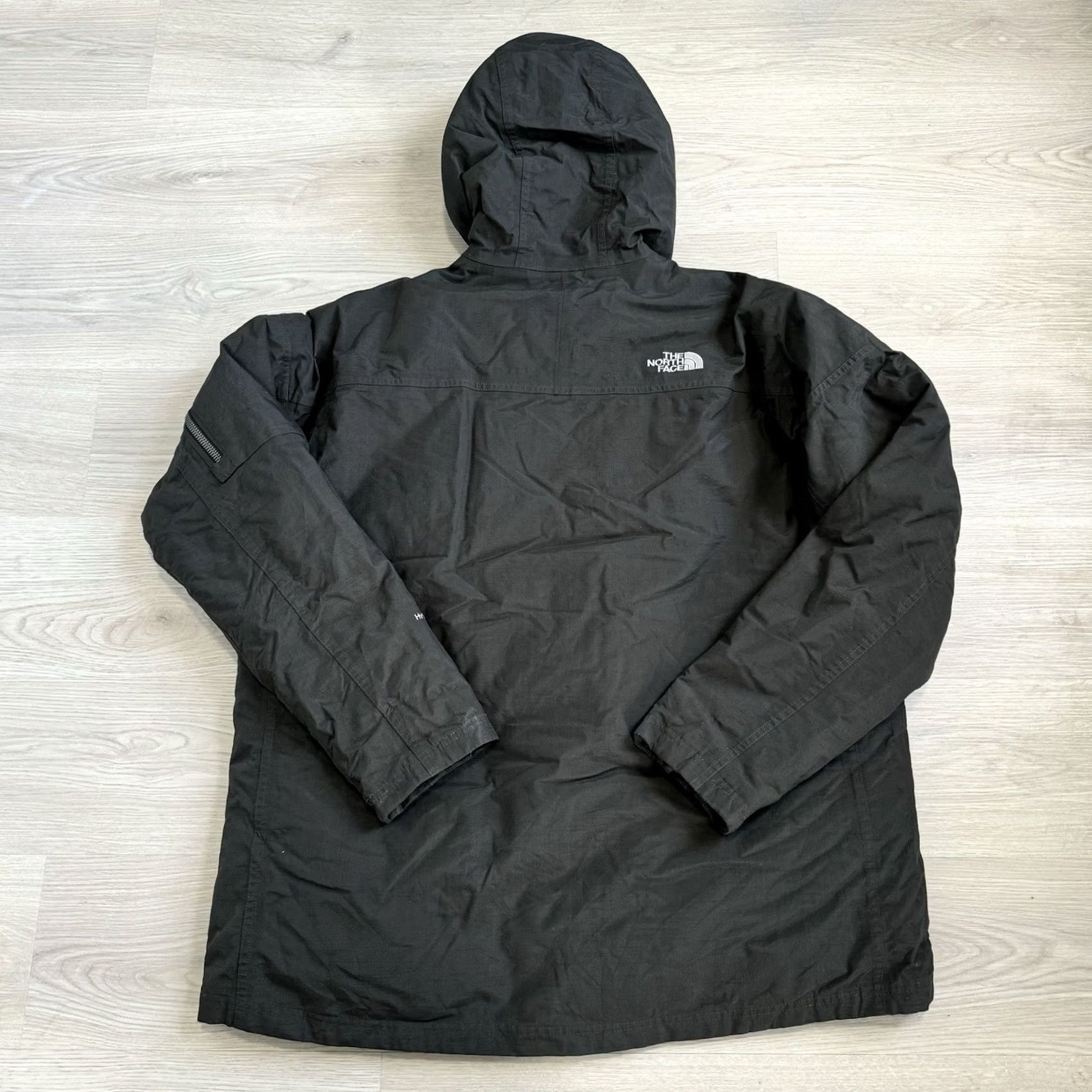 The North Face The North Face HyVent Parka Jacket XL Dark Grey Men Hooded Down Winter Goose Down Mcmurdo Full Zip Pockets Size US XL / EU 56 / 4 - 4 Thumbnail