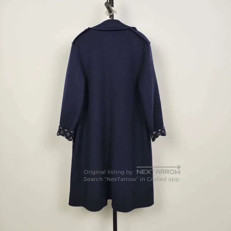 Louis Vuitton Louis Vuitton Wool print coat Size S / US 4 / IT 40 - 2 Thumbnail