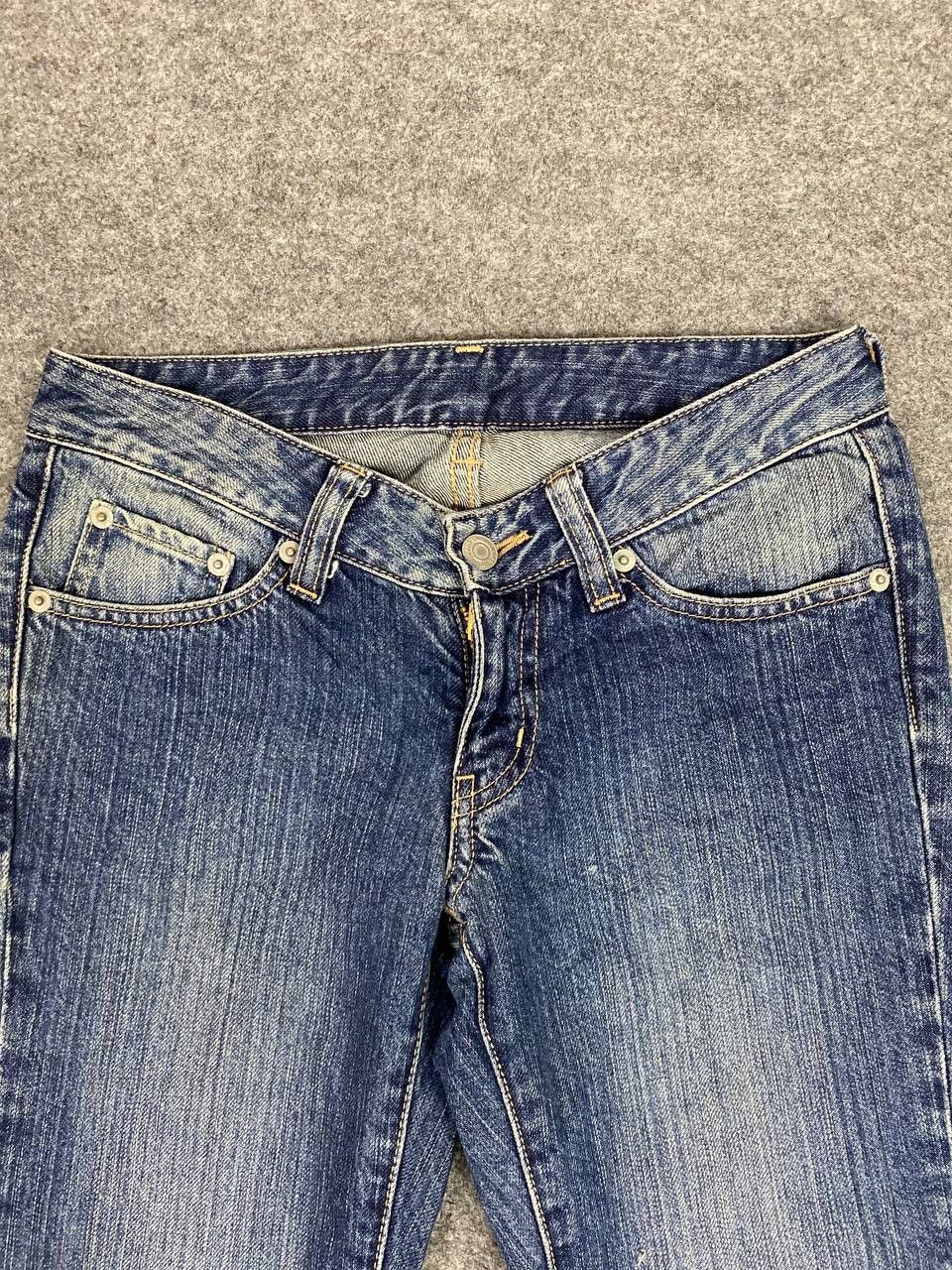 Japanese Brand vintage uniqlo japanese brands bootcut flare denim Size 30" / US 8 / IT 44 - 7 Thumbnail