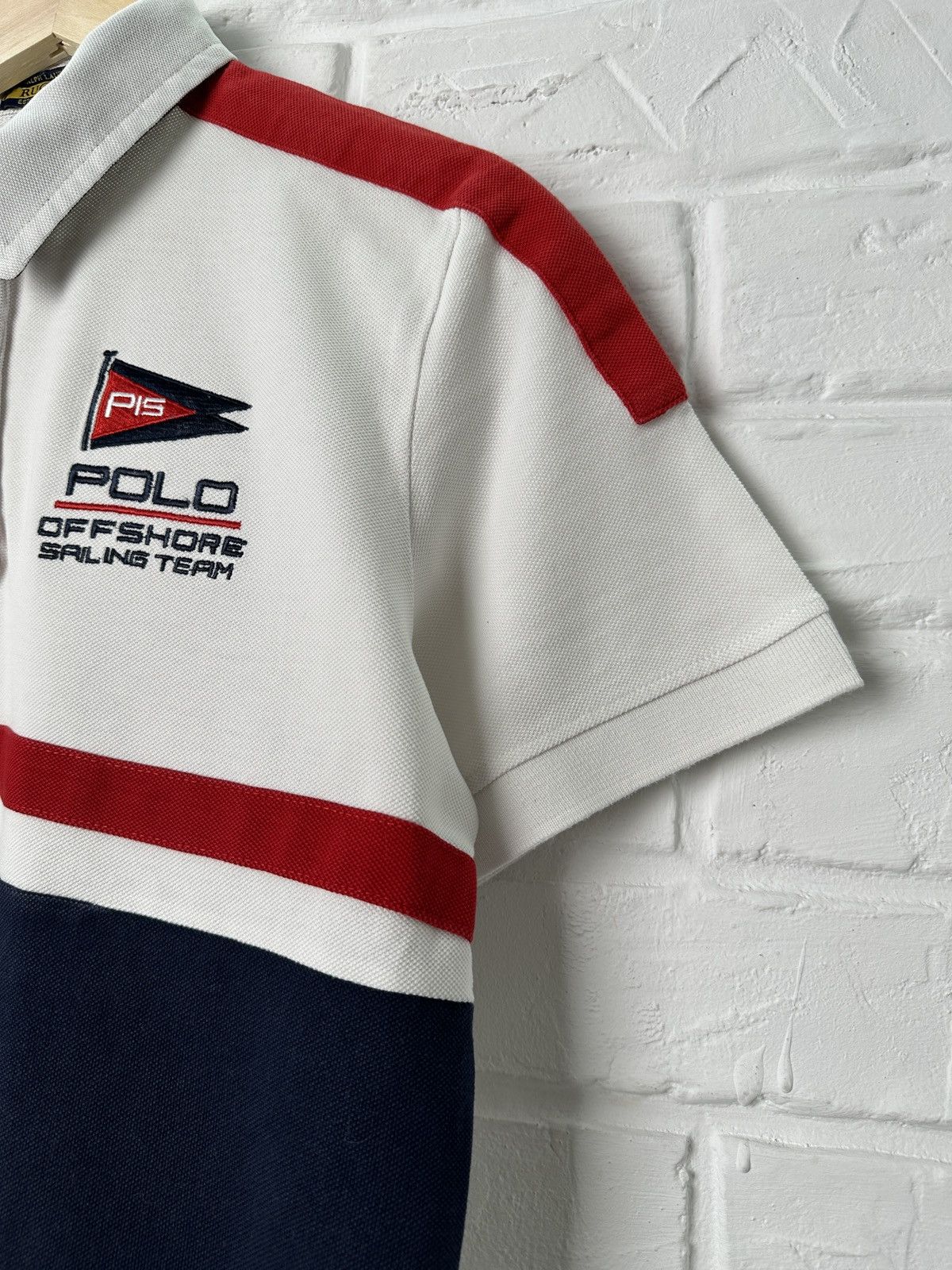 Polo Ralph Lauren × RLX Ralph Lauren × Ralph Lauren Vintage POLO RALPH LAUREN RUGBY Sailing Team Polo Shirt Size US M / EU 48-50 / 2 - 7 Thumbnail