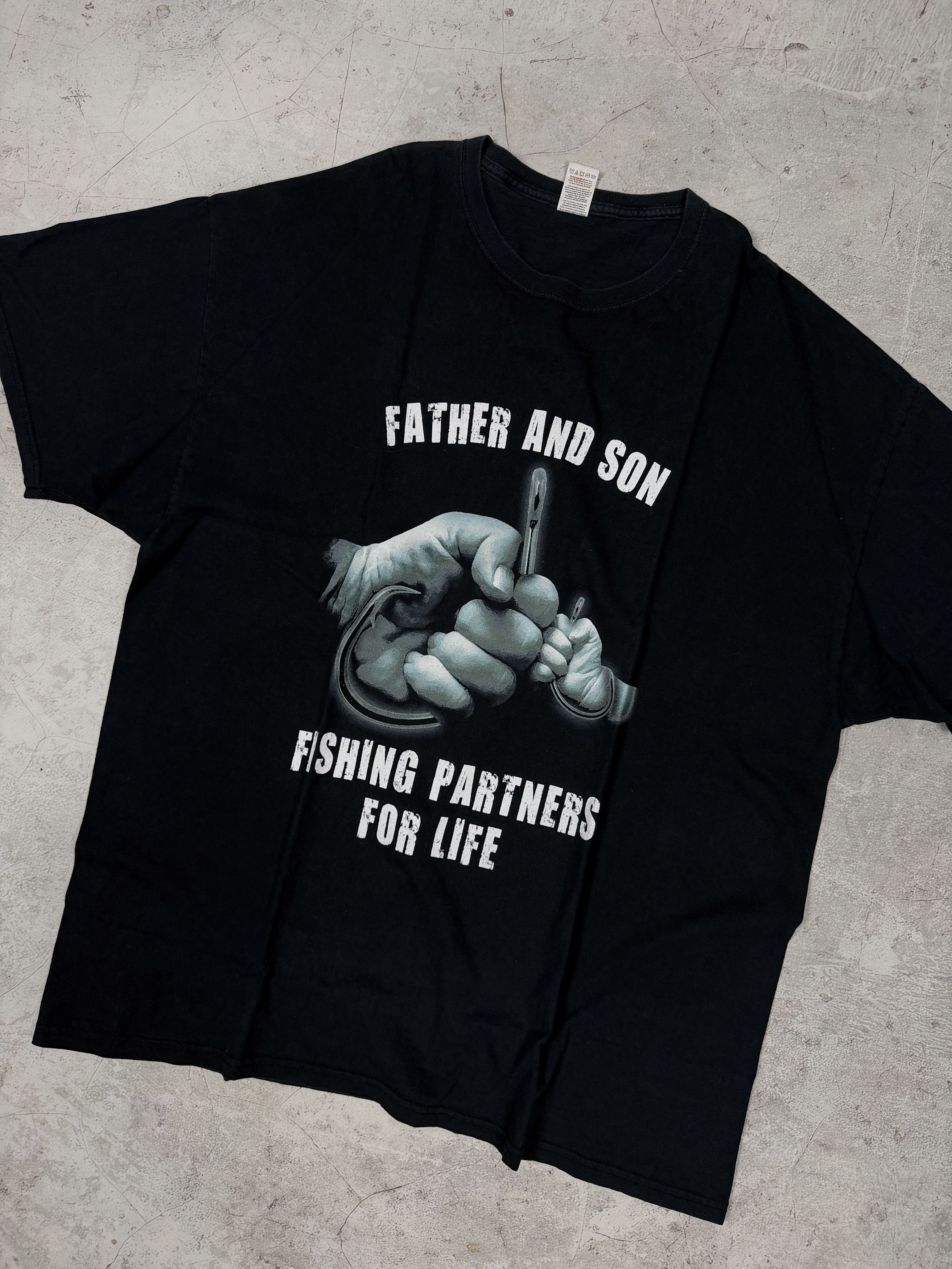 Vintage Fishing partners for life, Vintage, 2XL Size US XXL / EU 58 / 5 - 2 Thumbnail