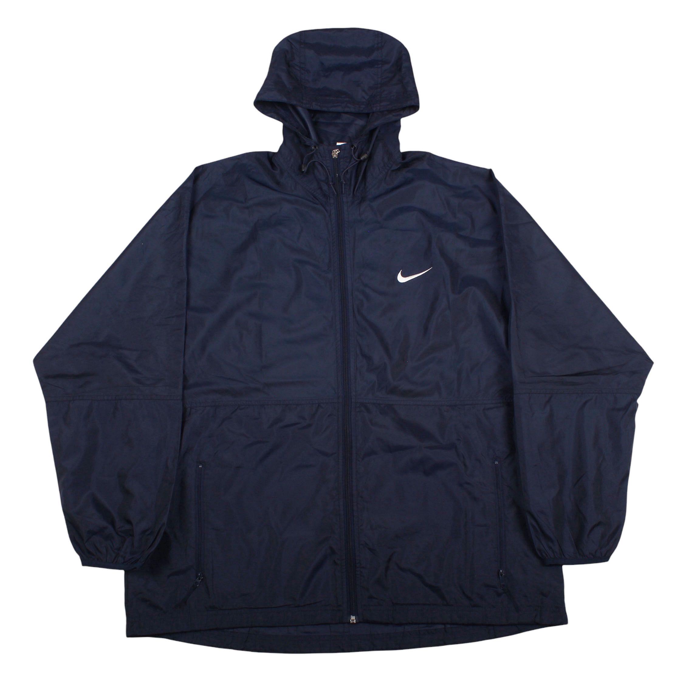 Nike Vintage Nike Windbreaker Jacket Big logo Size XL Size US XL / EU 56 / 4 - 1 Thumbnail