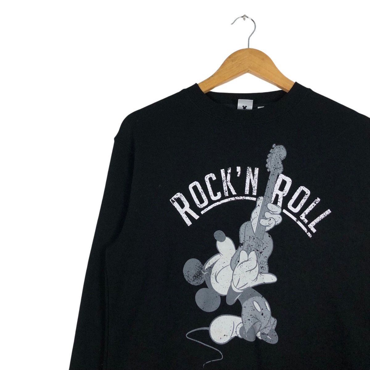 Disney × Japanese Brand Mickey Rock N Roll Sweatshirt Rare Design Small Size US S / EU 44-46 / 1 - 6 Thumbnail