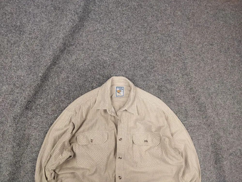 Japanese Brand Vintage 90's Simplicity Japanese flannel loose-fit shirt Size US M / EU 48-50 / 2 - 1 Thumbnail