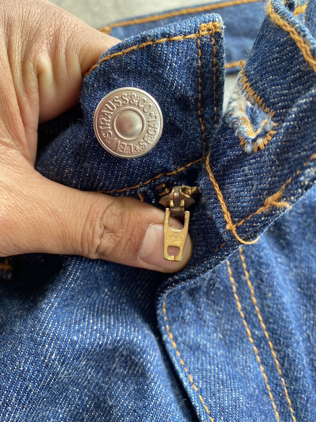 Levi's × Levi's Vintage Clothing × Vintage Flare Jeans Vintage Levi’s 554 Flared Denim Size US 28 / EU 44 - 7 Thumbnail