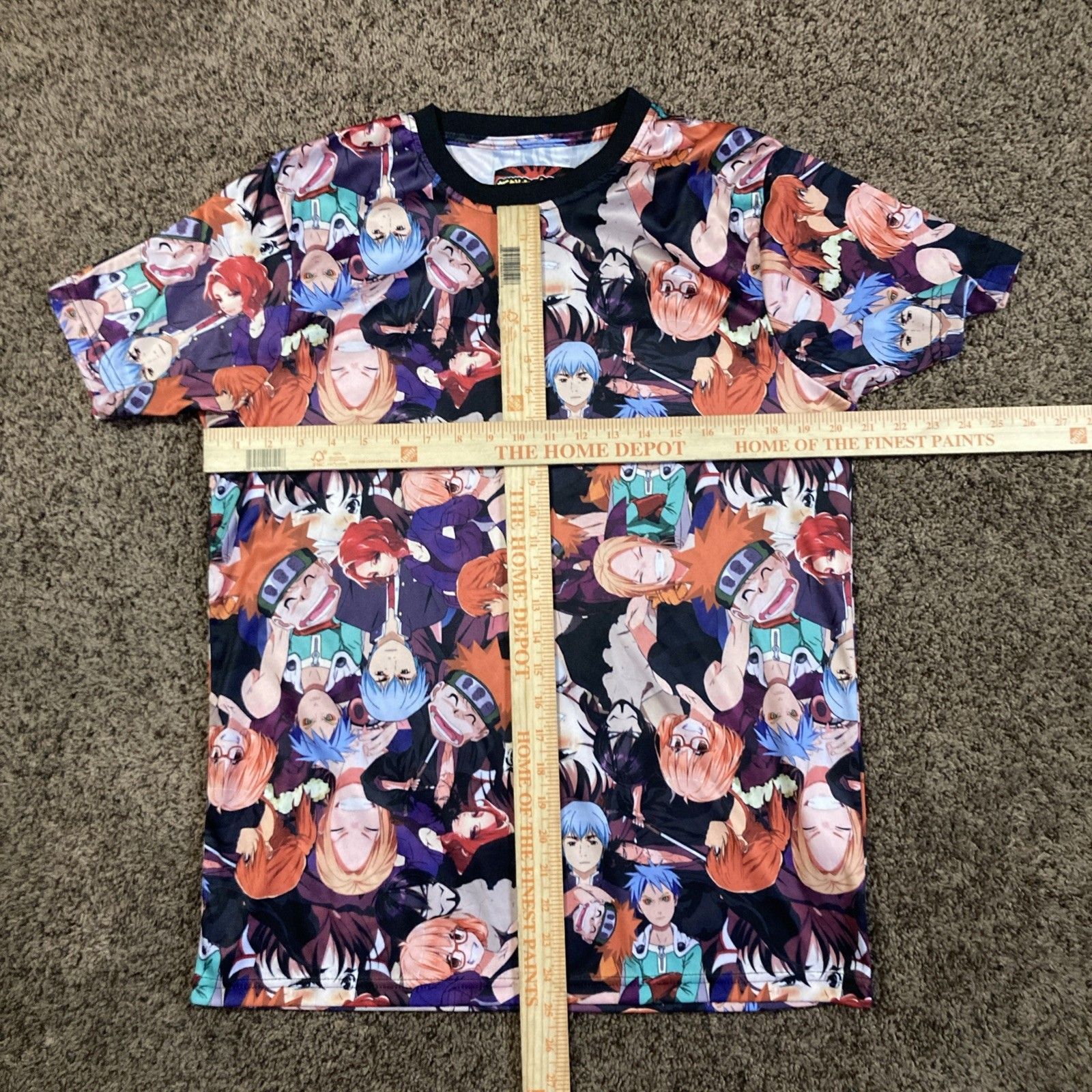 Designer Anime Fresh Prints Drill Cartoon Collage M Shirt Size US M / EU 48-50 / 2 - 5 Thumbnail