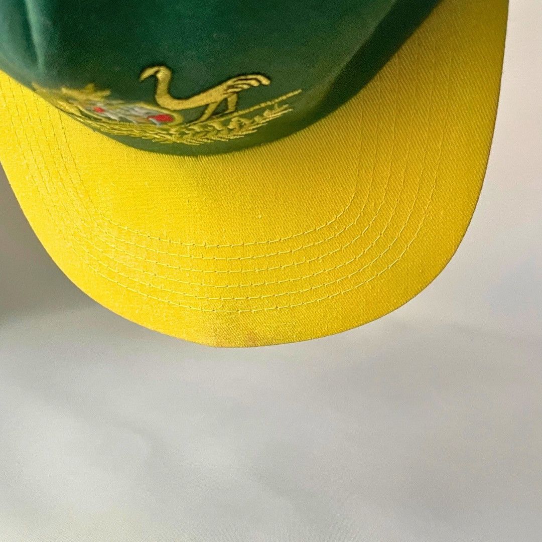 Vintage Vintage Australia cap green/yellow Size ONE SIZE - 6 Thumbnail