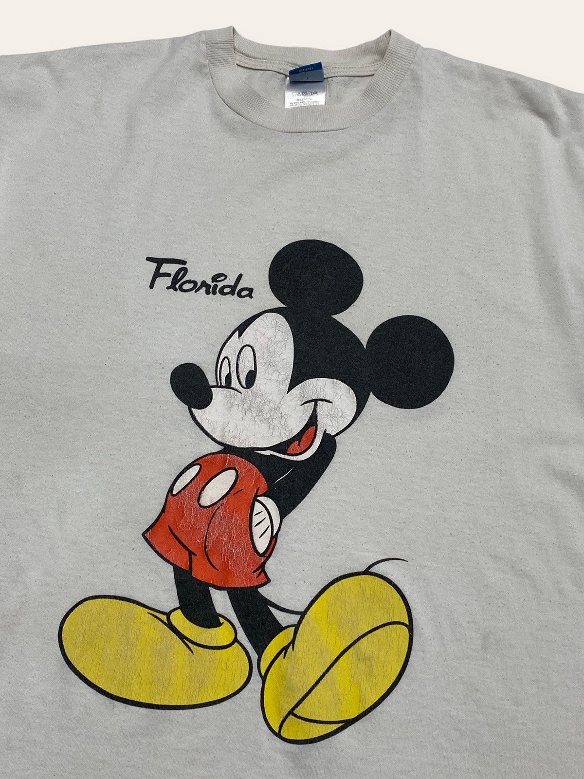 Disney Vintage MICKEY MOUSE DISNEY Big Logo Tee Shirt Size US L / EU 52-54 / 3 - 2 Thumbnail