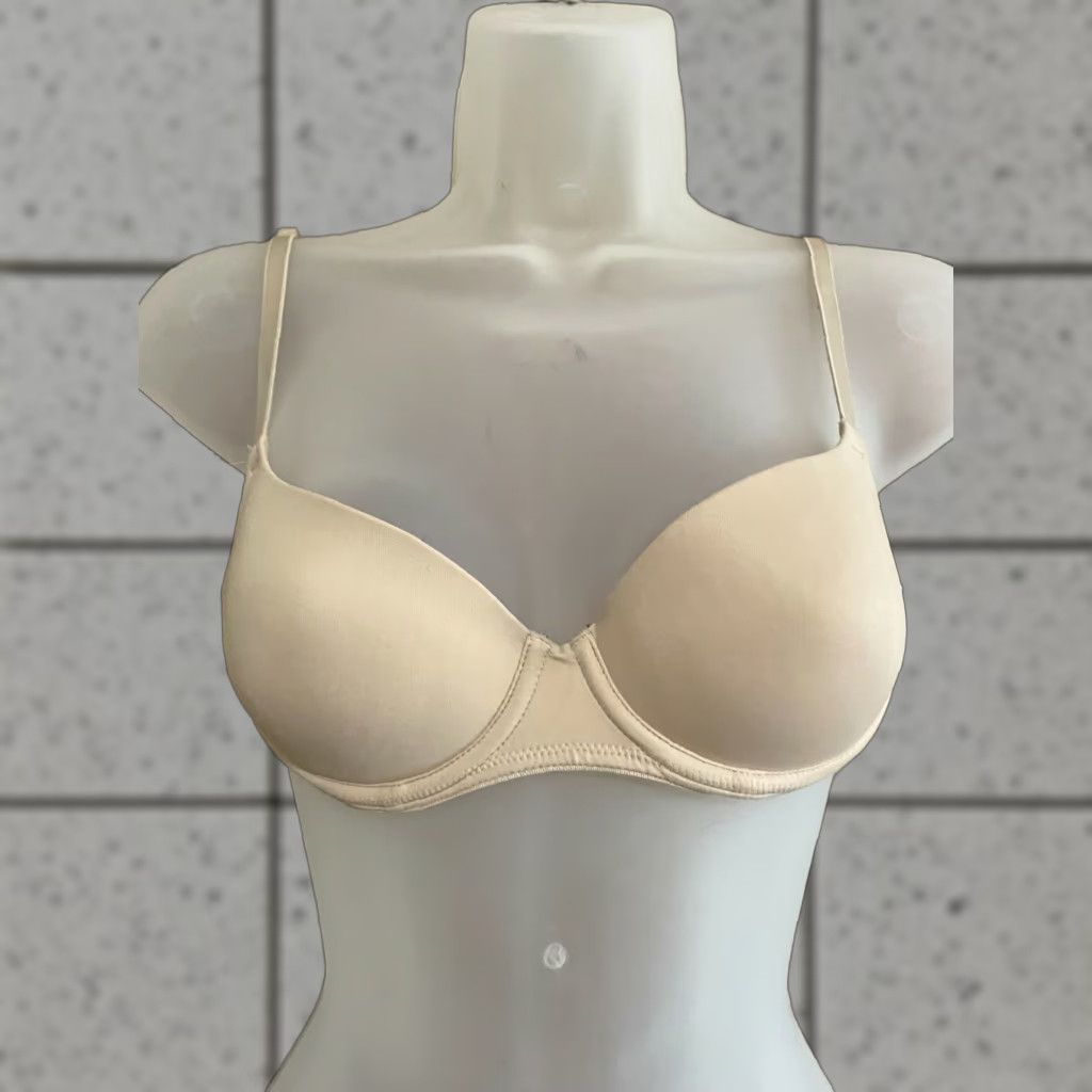 Victoria's Secret Victoria’s Secret Where Everywhere PINK Lightly Lined Bra 32B TAN Womens Bra Lightly Lined T-Shirt Cup Size B Size ONE SIZE - 1 Thumbnail