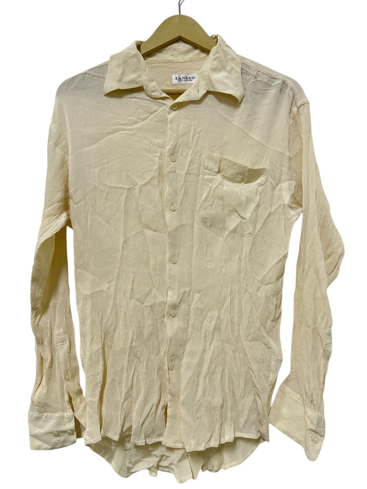 Lanvin Lanvin Collection Linen Long Sleeve. Size US M / EU 48-50 / 2 - 1 Thumbnail