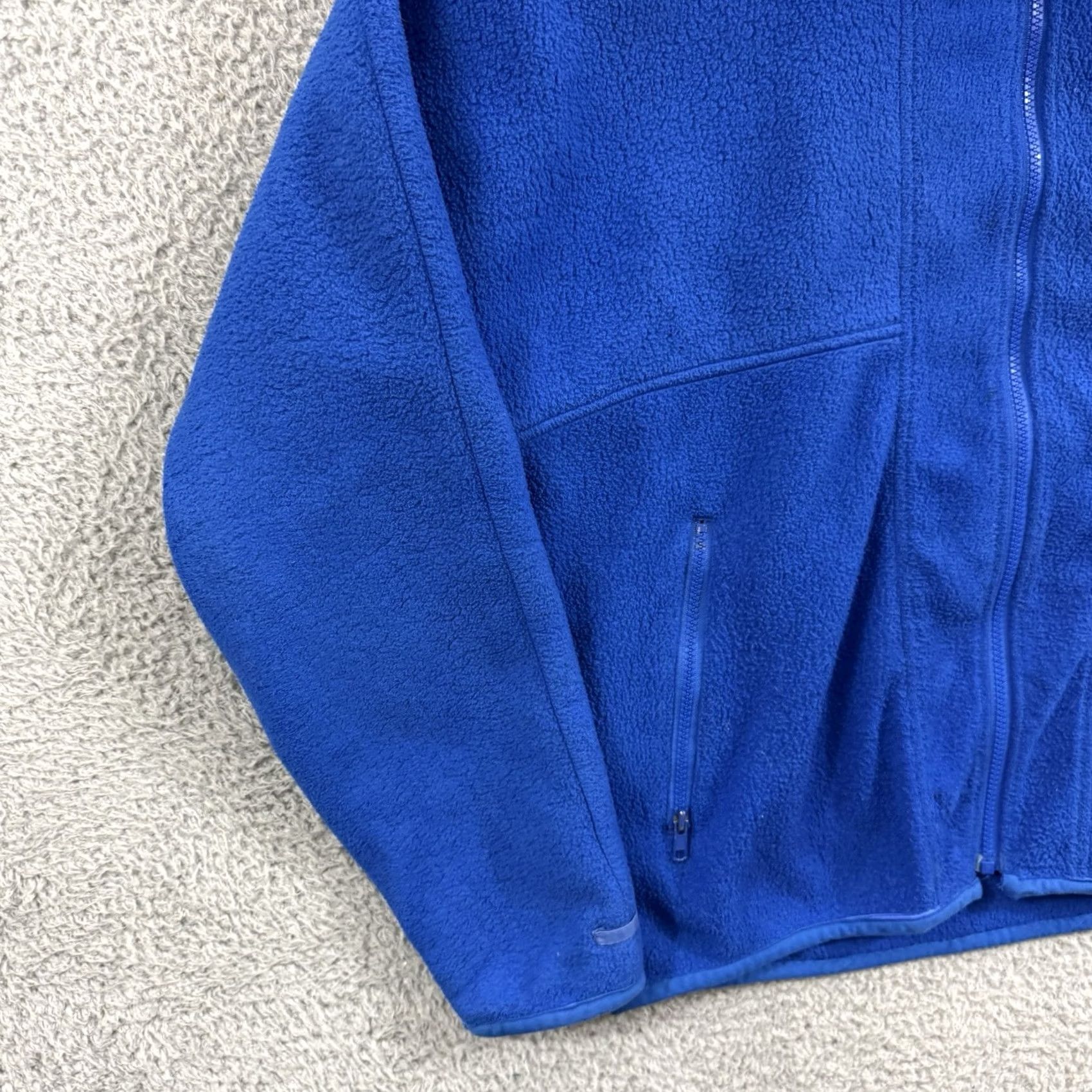 Eastern Mountain Sports VINTAGE EASTERN MOUNTAIN SPORTS Jacket Mens Large Blue Fleece Outdoor Hiking Bomber Full Zip Mid-Length Regular Blue Mens Size US L / EU 52-54 / 3 - 3 Thumbnail