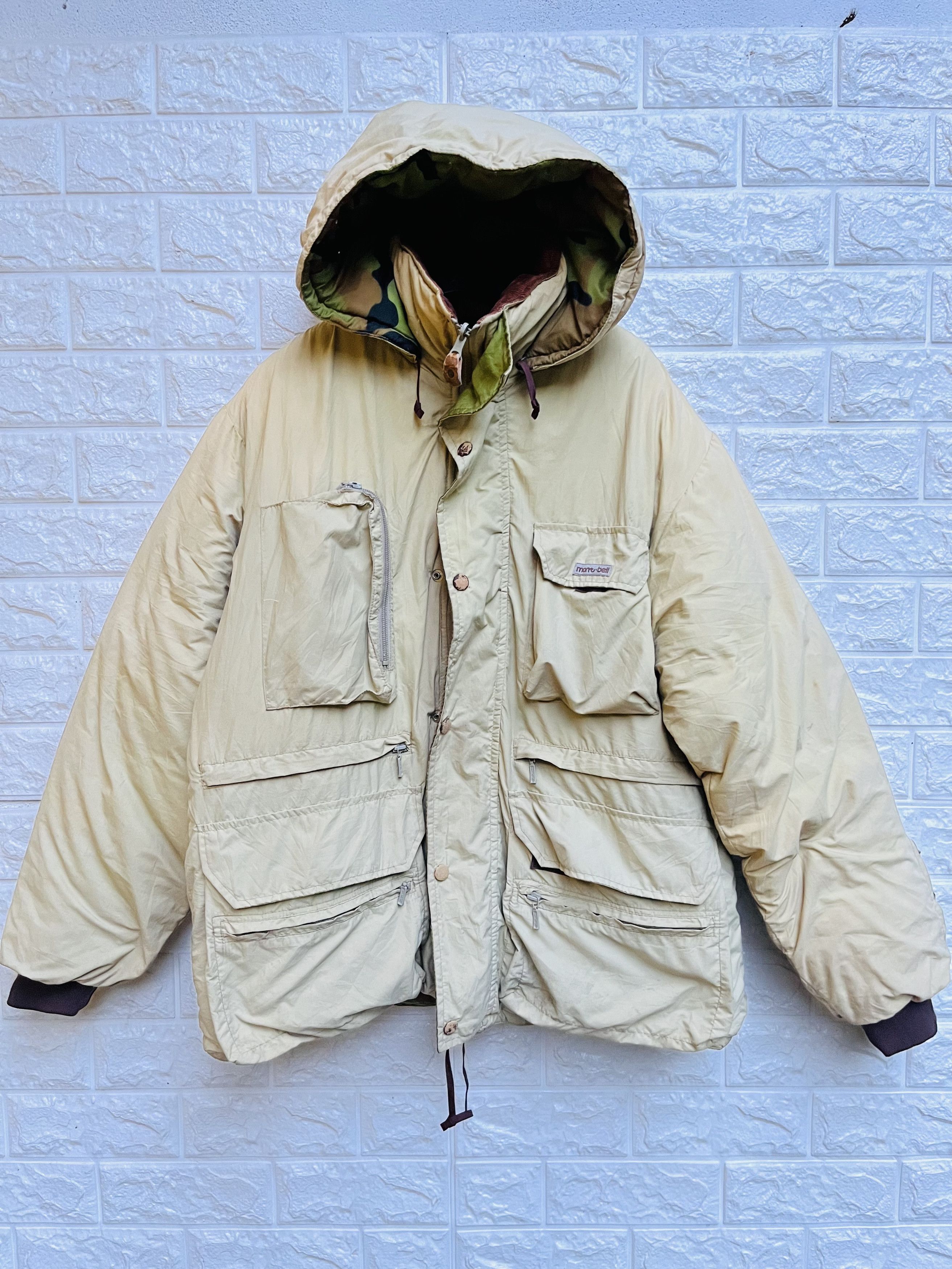 Vintage Montbell Reverse Japan Designer Fashion Style Jacket