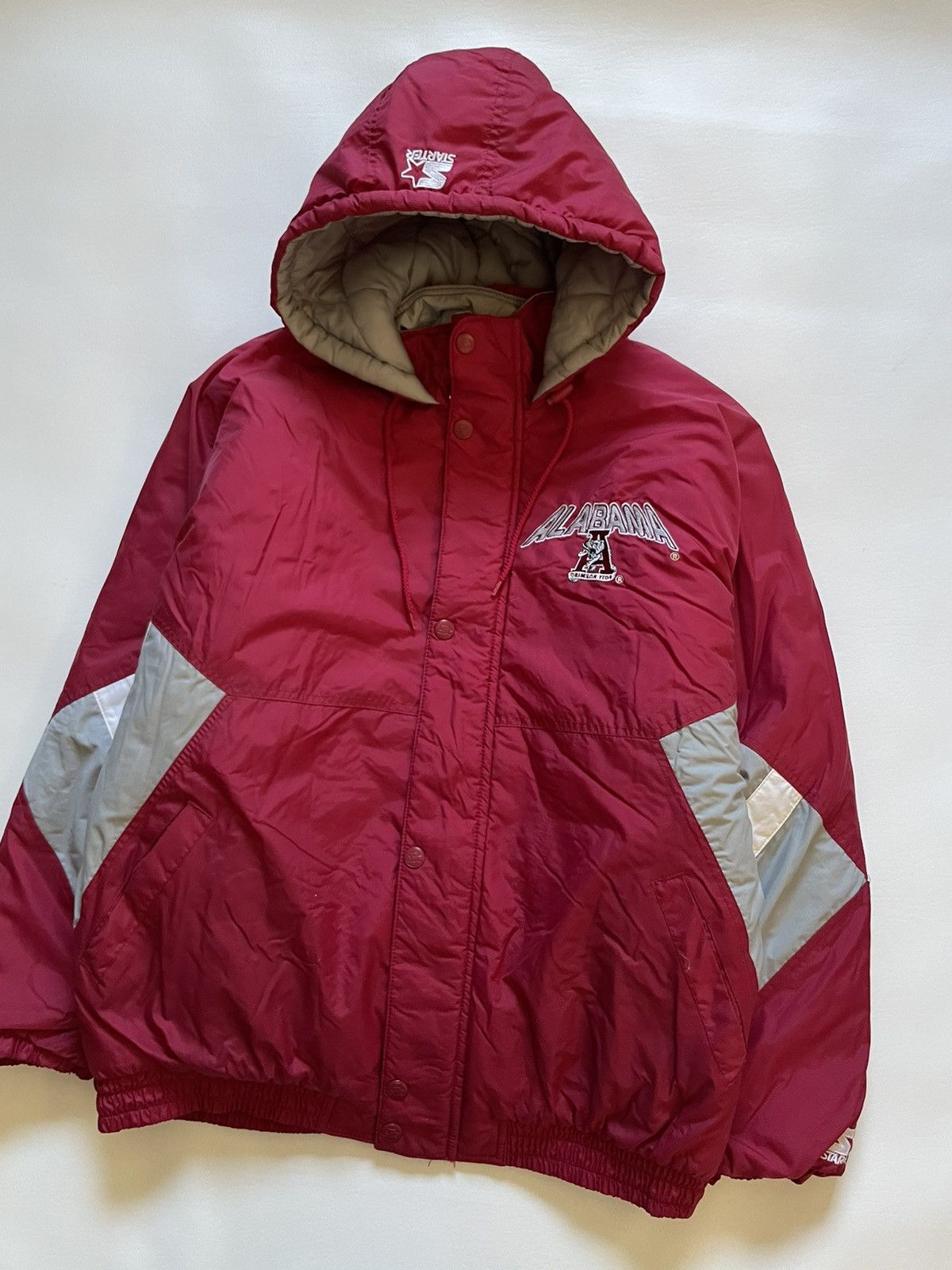 Starter Vintage Alabama university starter jacket Size US XL / EU 56 / 4 - 4 Thumbnail