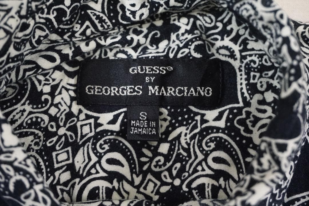 Vintage 90's GUESS by Marciano 総柄シャツ ビンテージ Size US M / EU 48-50 / 2 - 3 Thumbnail