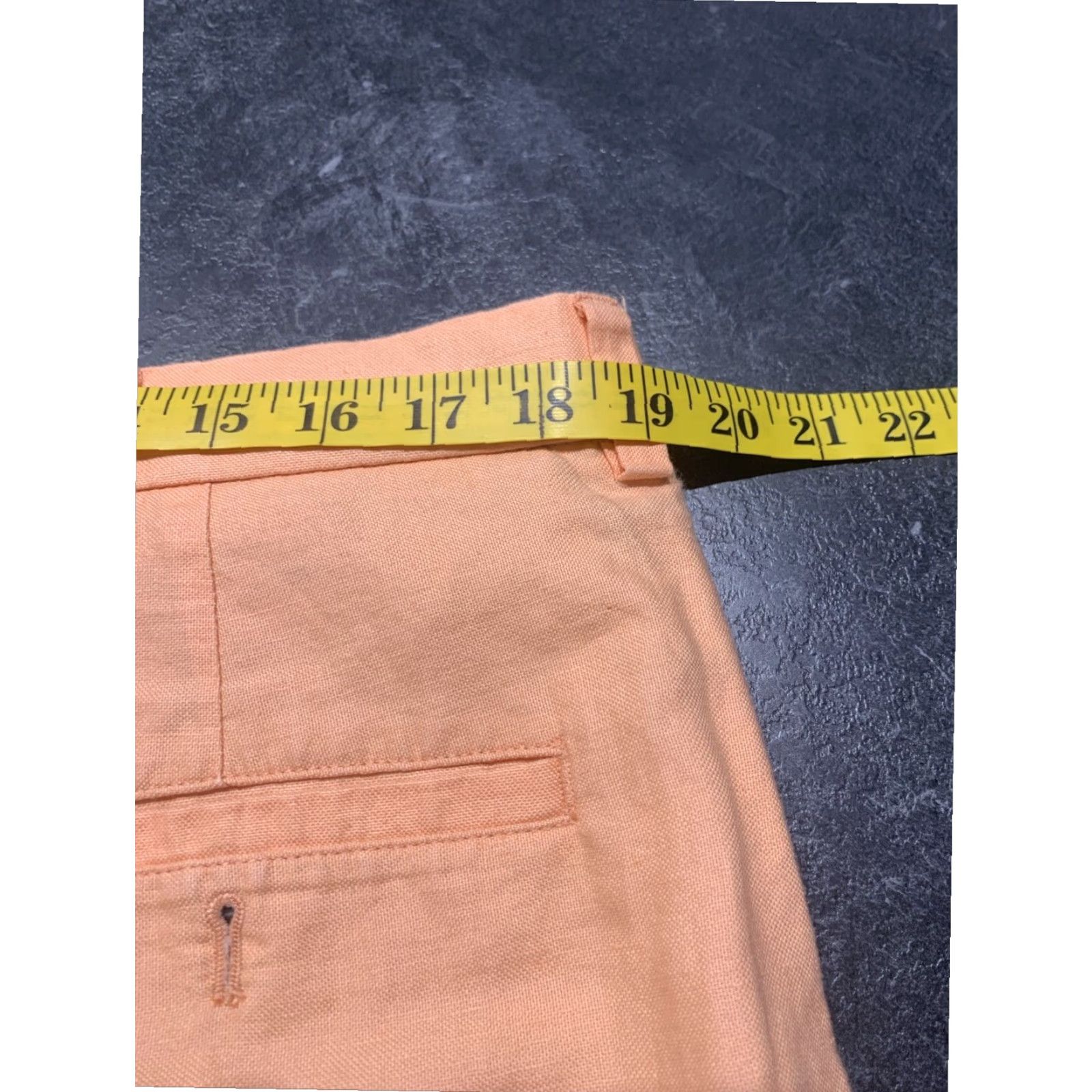 Brooks Brothers Brooks Brothers Irish Linen Bermuda Shorts Mens 38 Peach Size US 38 / EU 54 - 6 Thumbnail