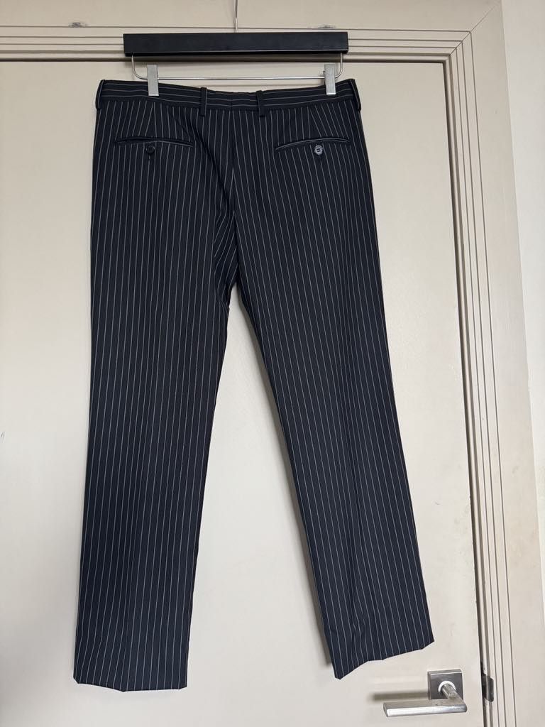 Saint Laurent Paris Saint Laurent Pinstripe Trouser Size US 30 / EU 46 - 2 Thumbnail