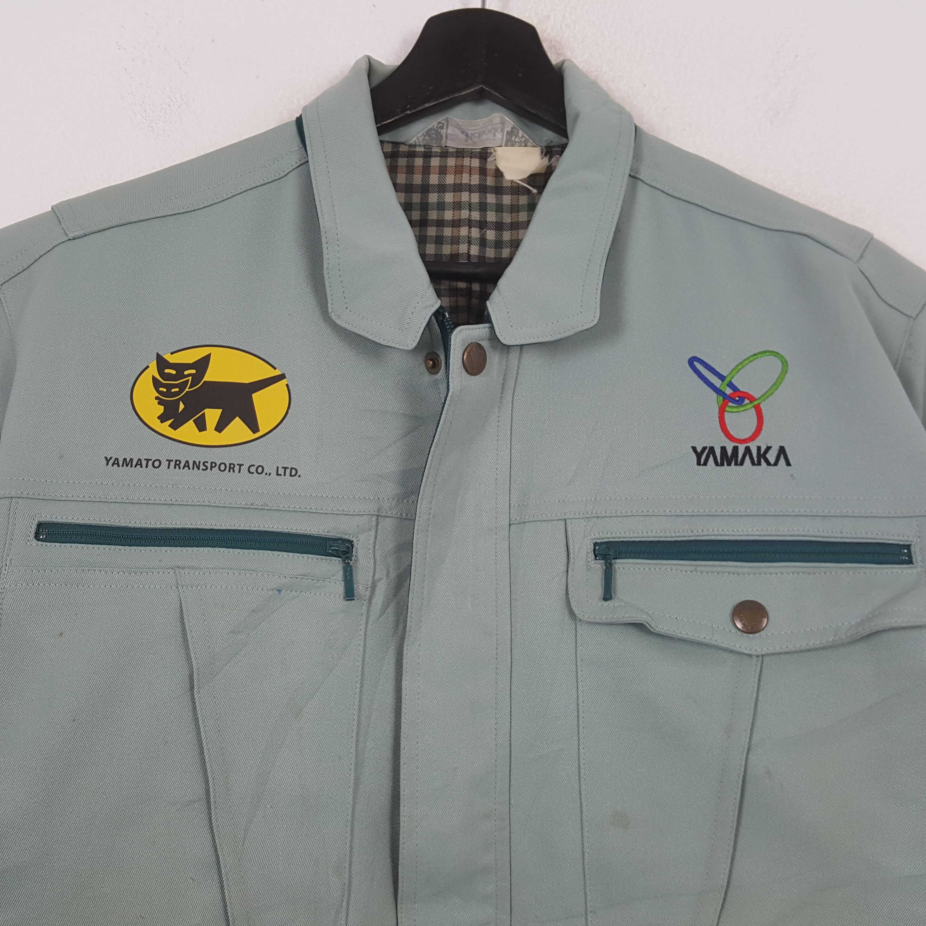 Other YAMATO TRANSPORT Japanese Workwear Custom Jacket C288N15 Size US M / EU 48-50 / 2 - 4 Thumbnail