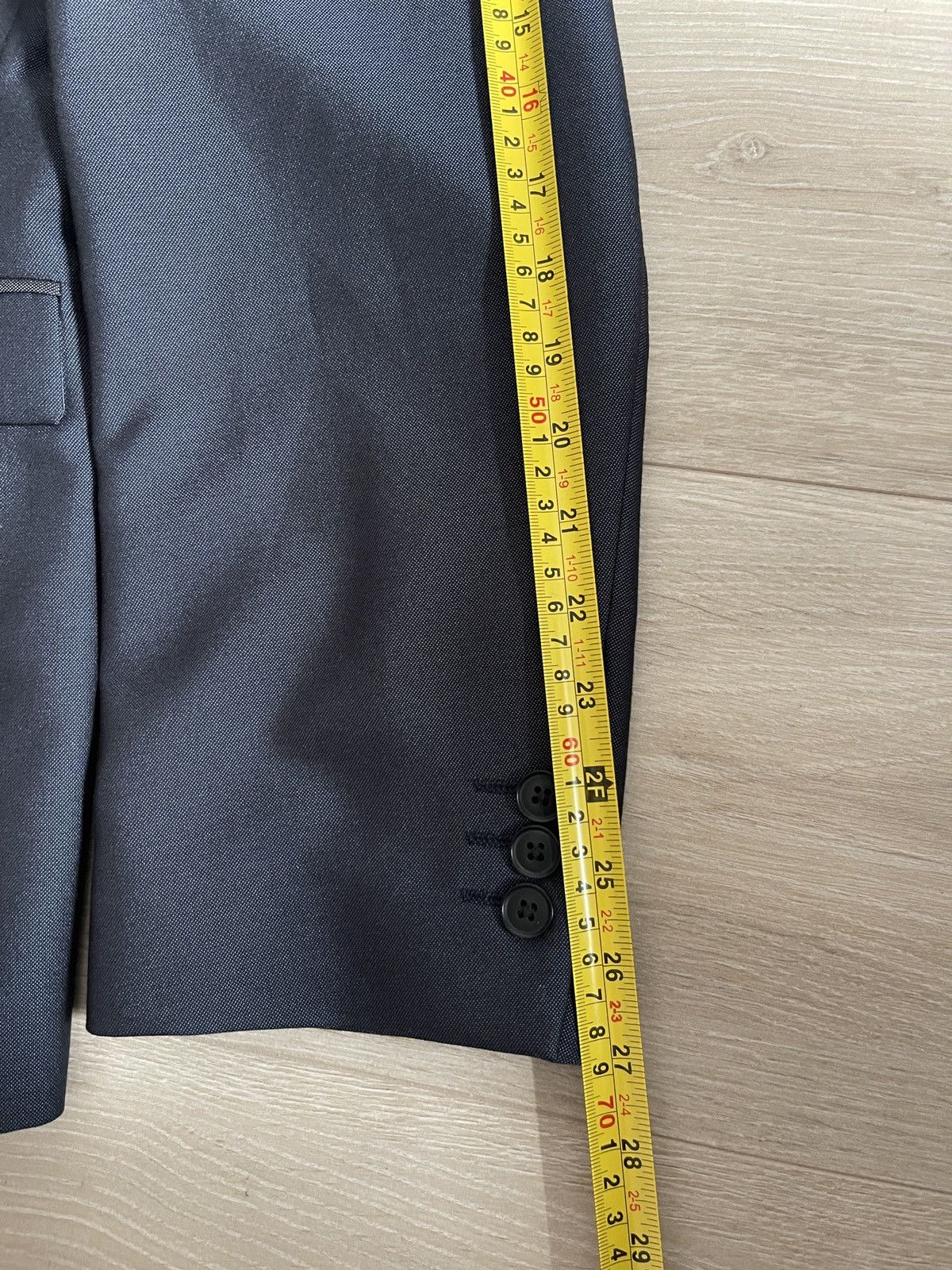 NEXT Classic suit next 44R blazer trousers vest gray dark blue Size 44R - 13 Thumbnail