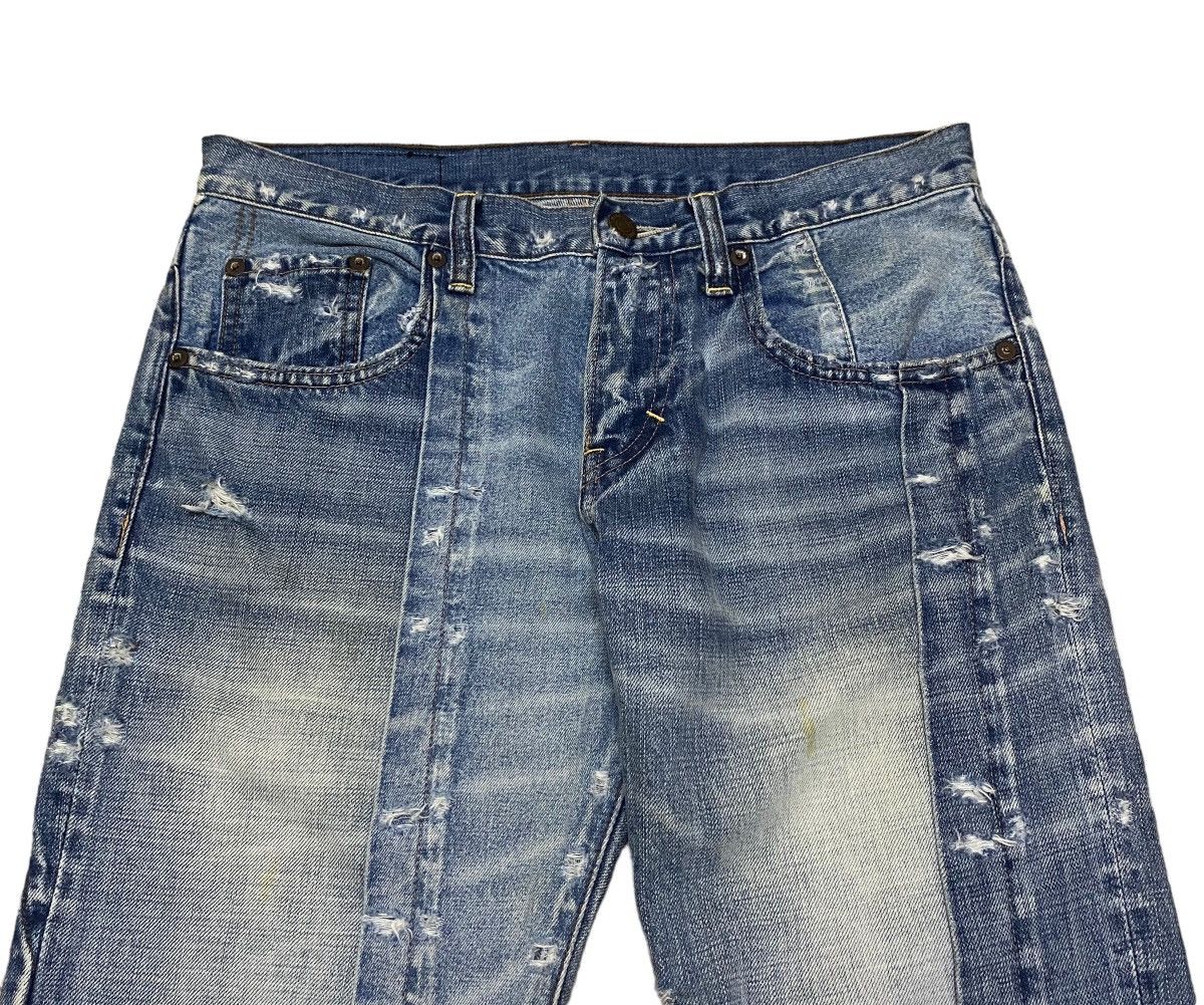 If Six Was Nine Rare Design Vintage Japanese Brand Jeans 2000s Size US 31 - 3 Thumbnail