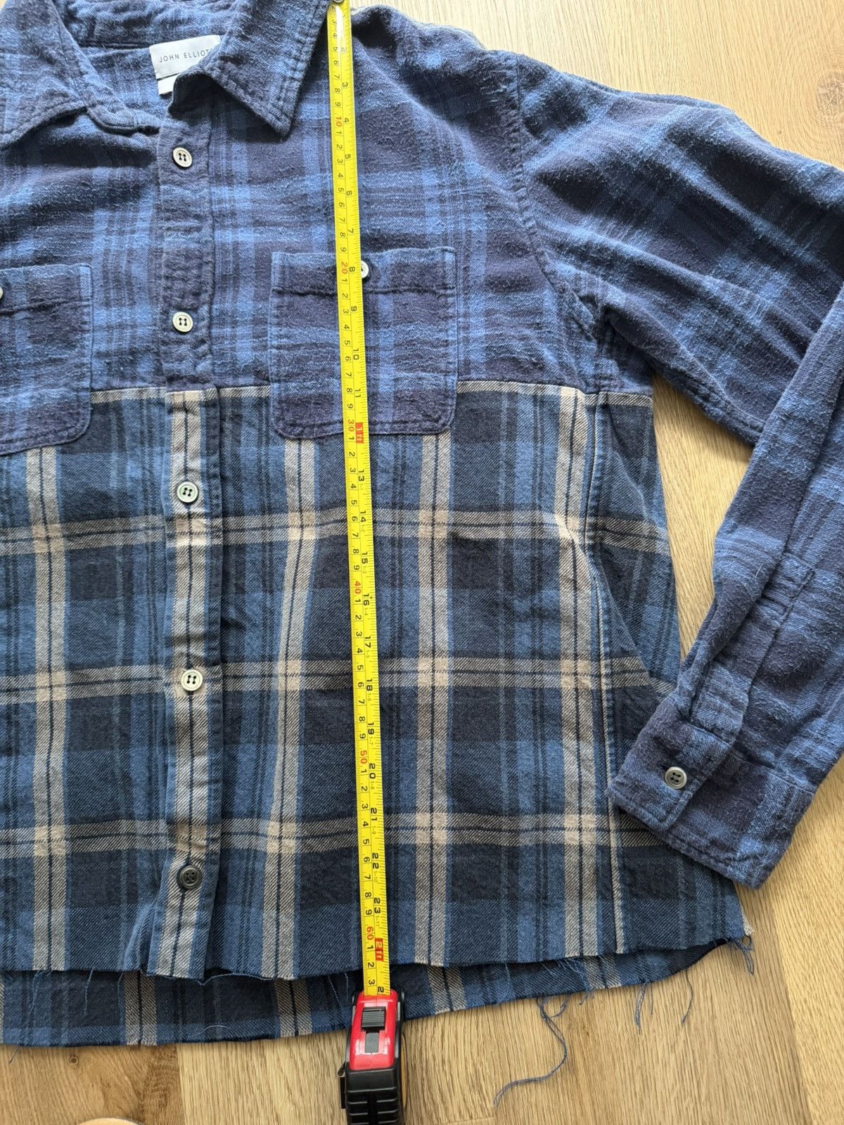 John Elliott JOHN ELLIOTT PATCHWORK FLANNEL Size US M / EU 48-50 / 2 - 8 Thumbnail
